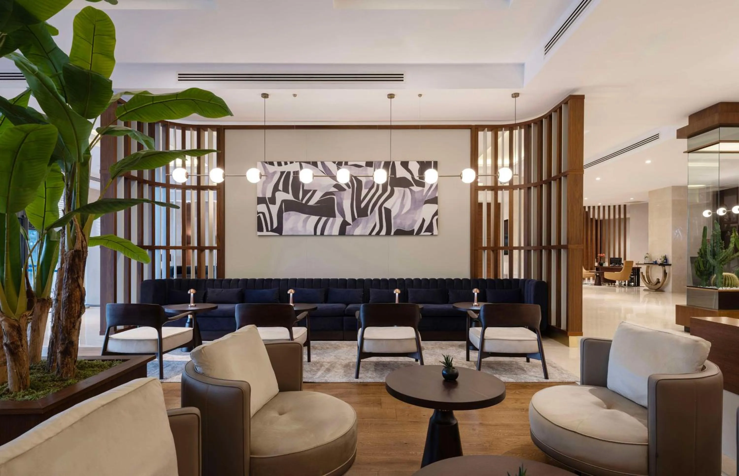 Lobby or reception in Radisson Blu Hotel Ankara Cankaya