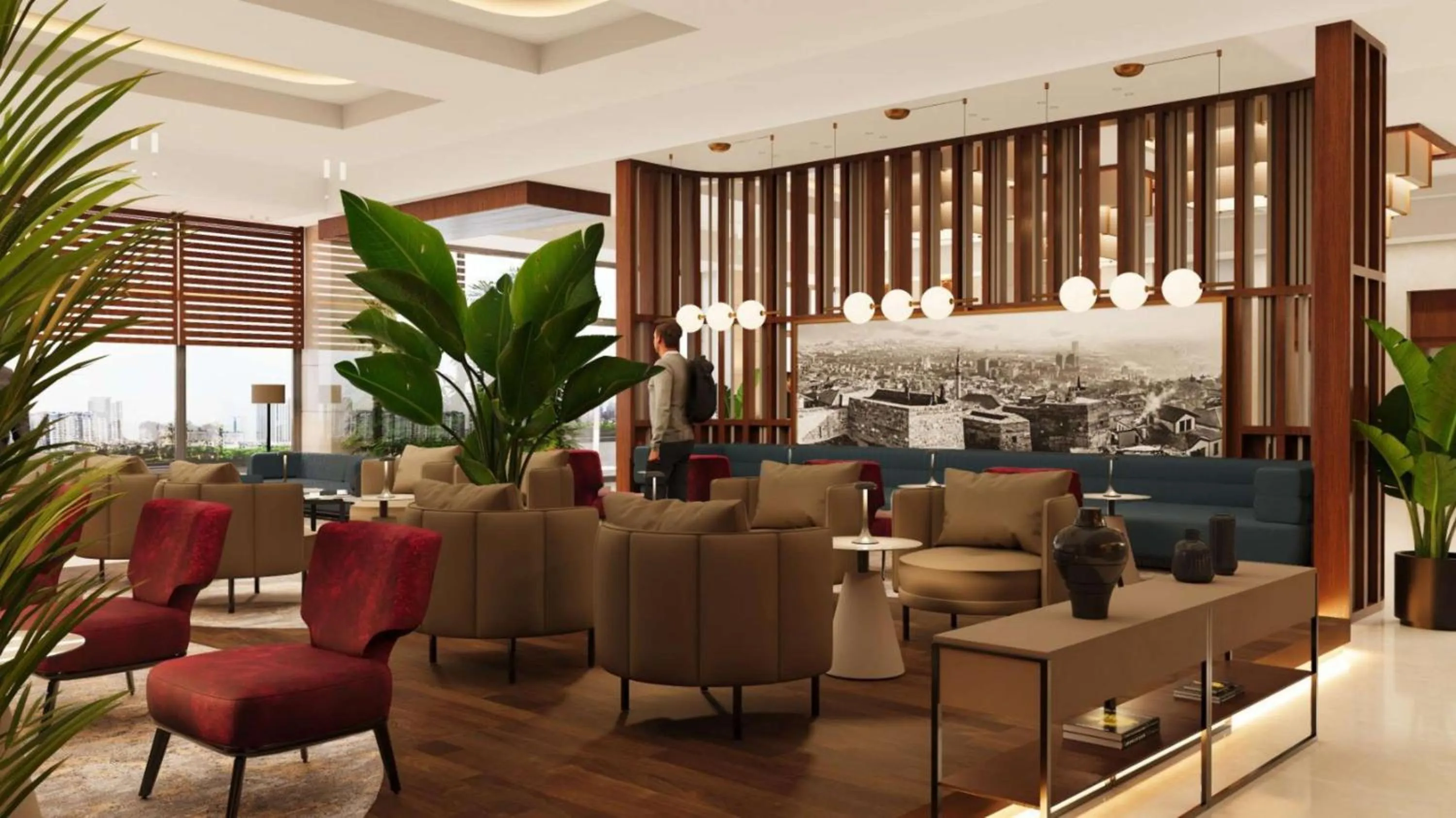 Lobby or reception in Point Hotel Ankara