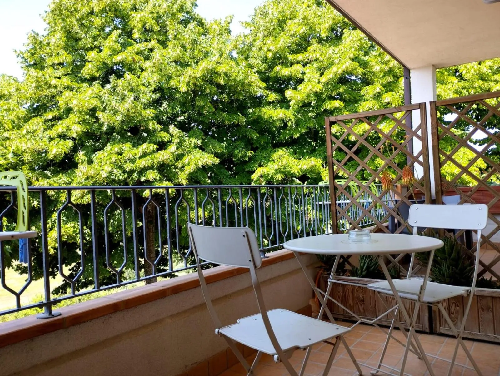 Balcony/Terrace in Il Mandorlo B&B