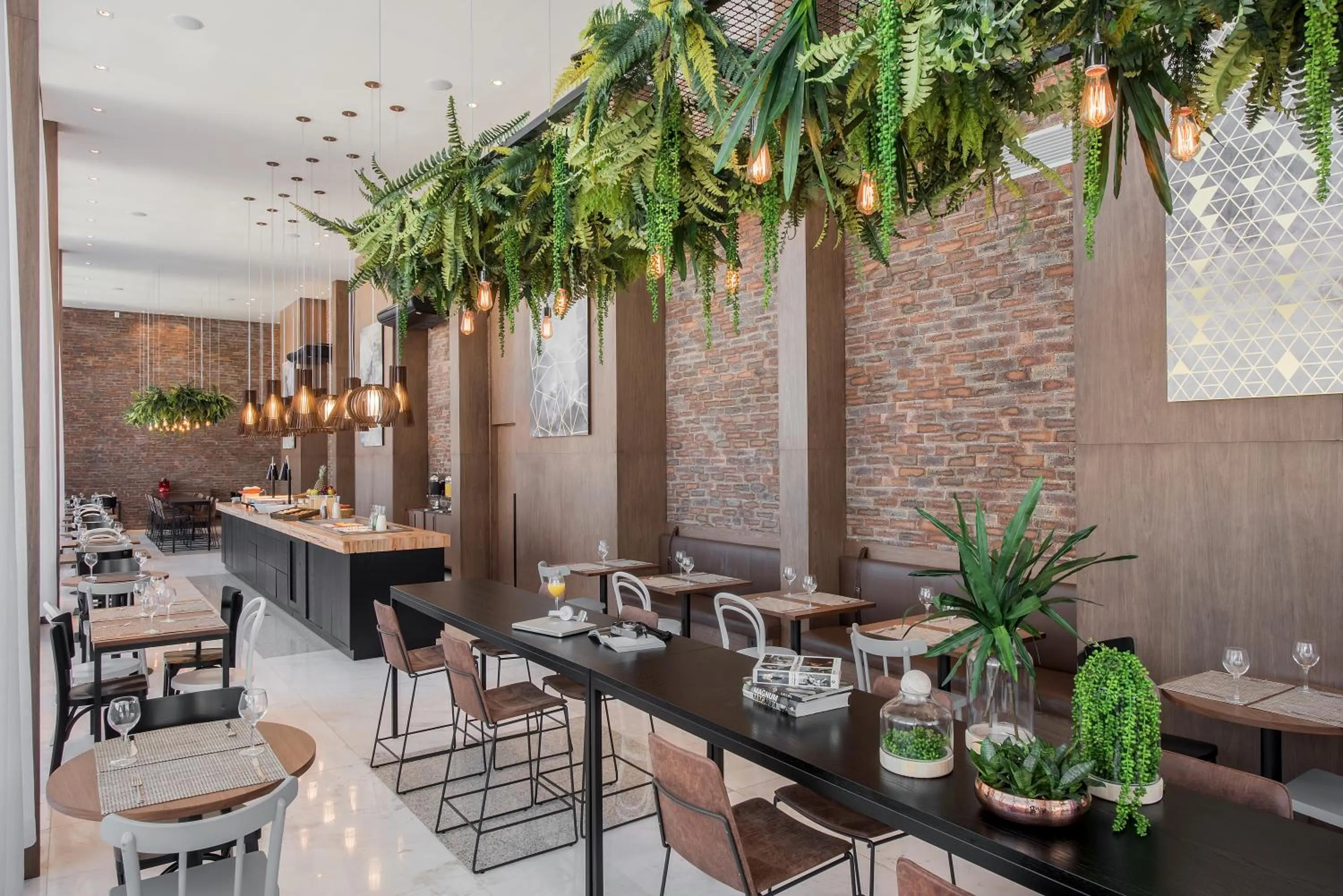 Dining area in Intercity Porto Alegre Cidade Baixa