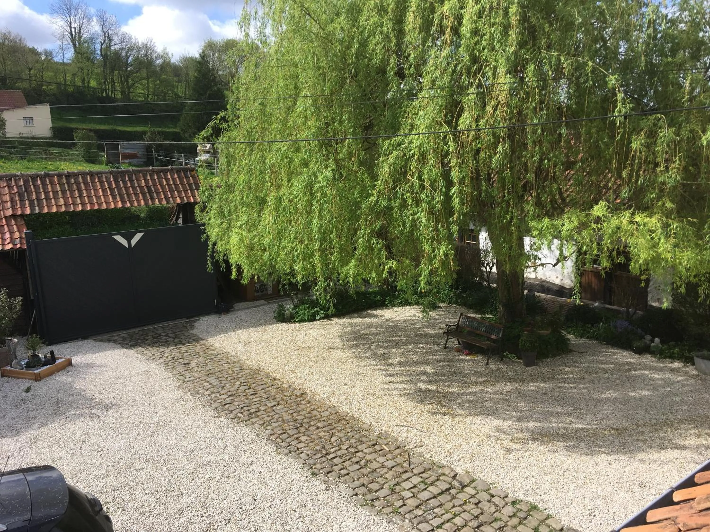 Bird's eye view in Le Clos Dessyag