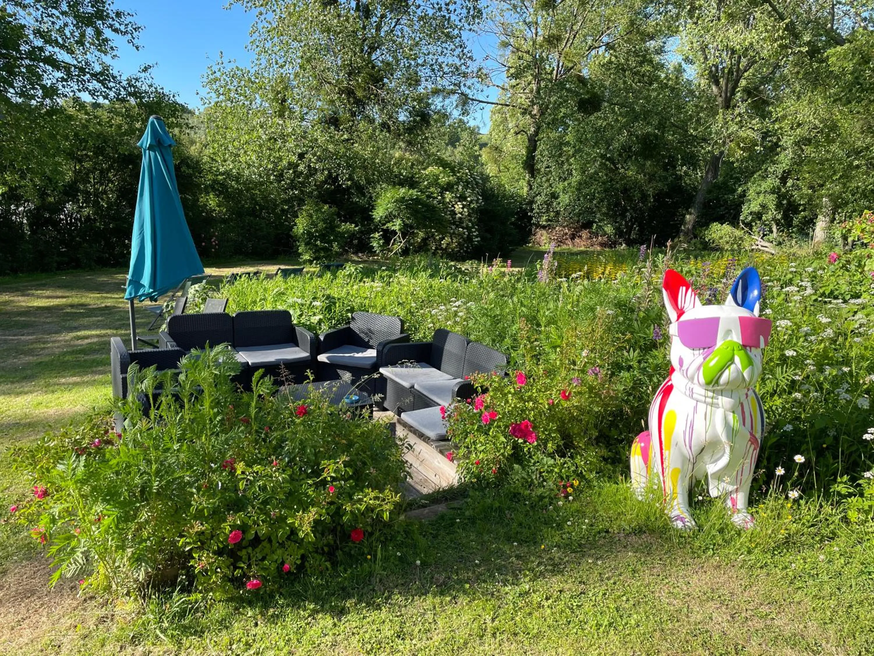 Patio in Le Clos Dessyag