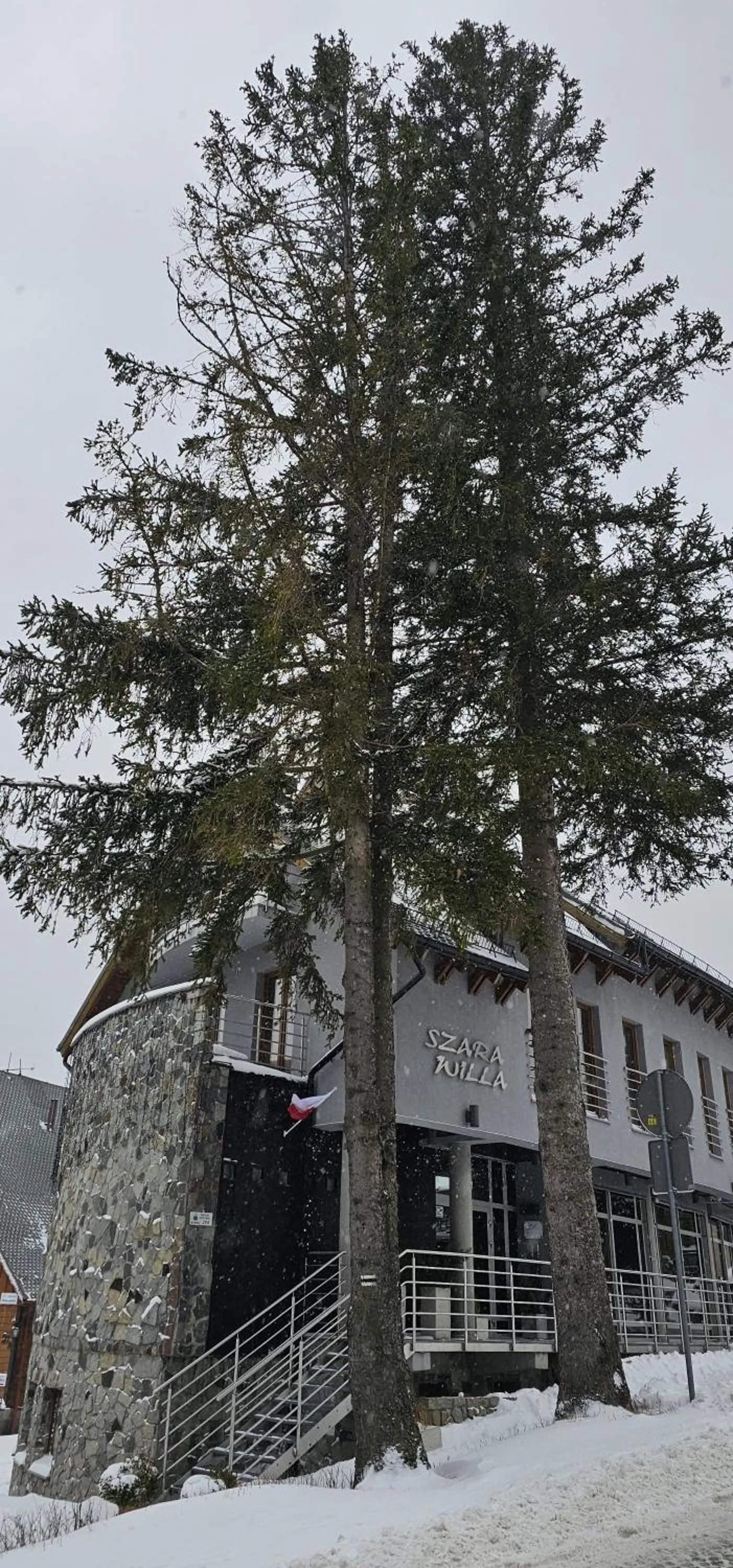 Property building in Szara Willa tuż przy wyciągu na Szrenicę