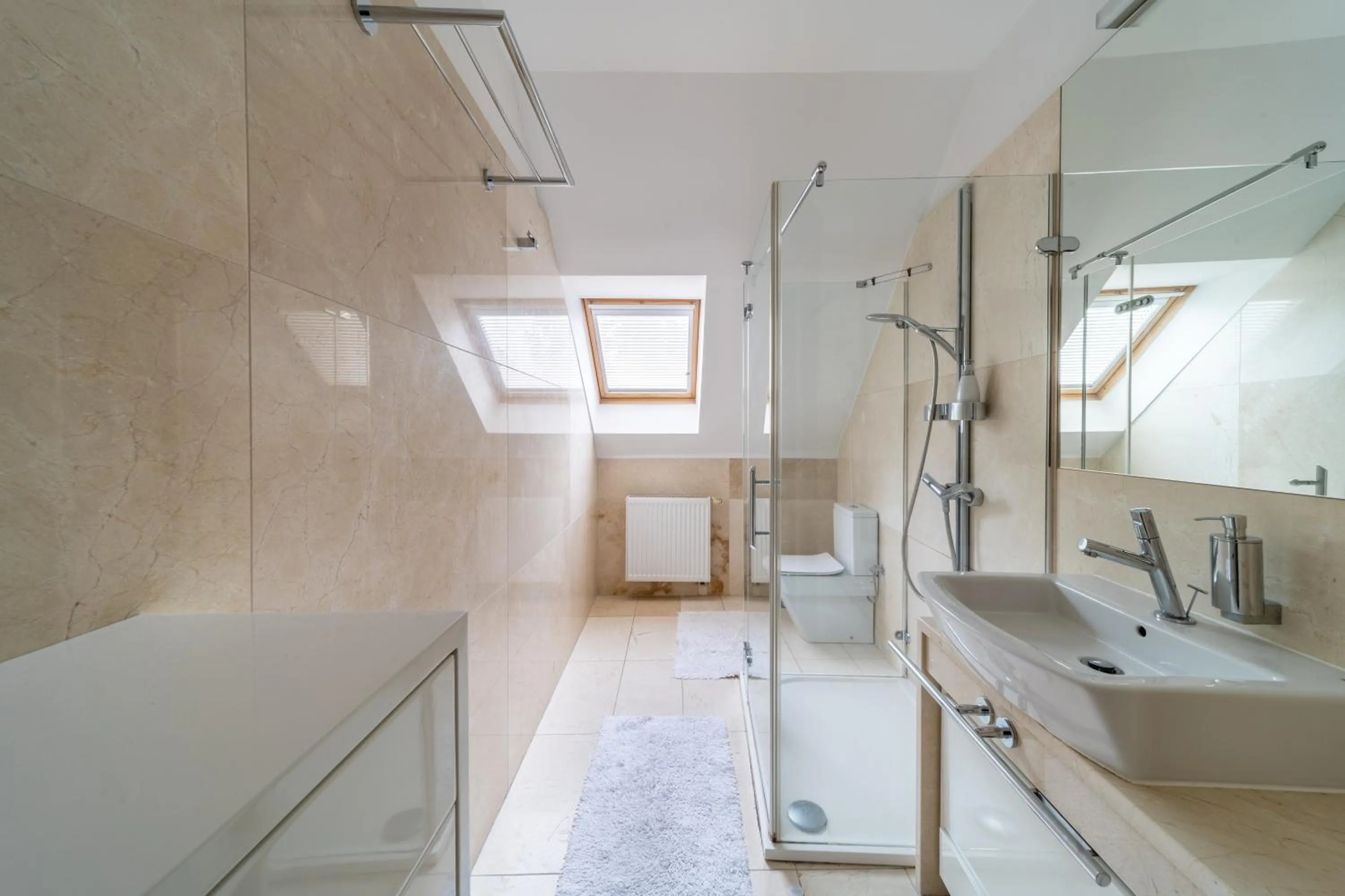 Bathroom in Szara Willa tuż przy wyciągu na Szrenicę