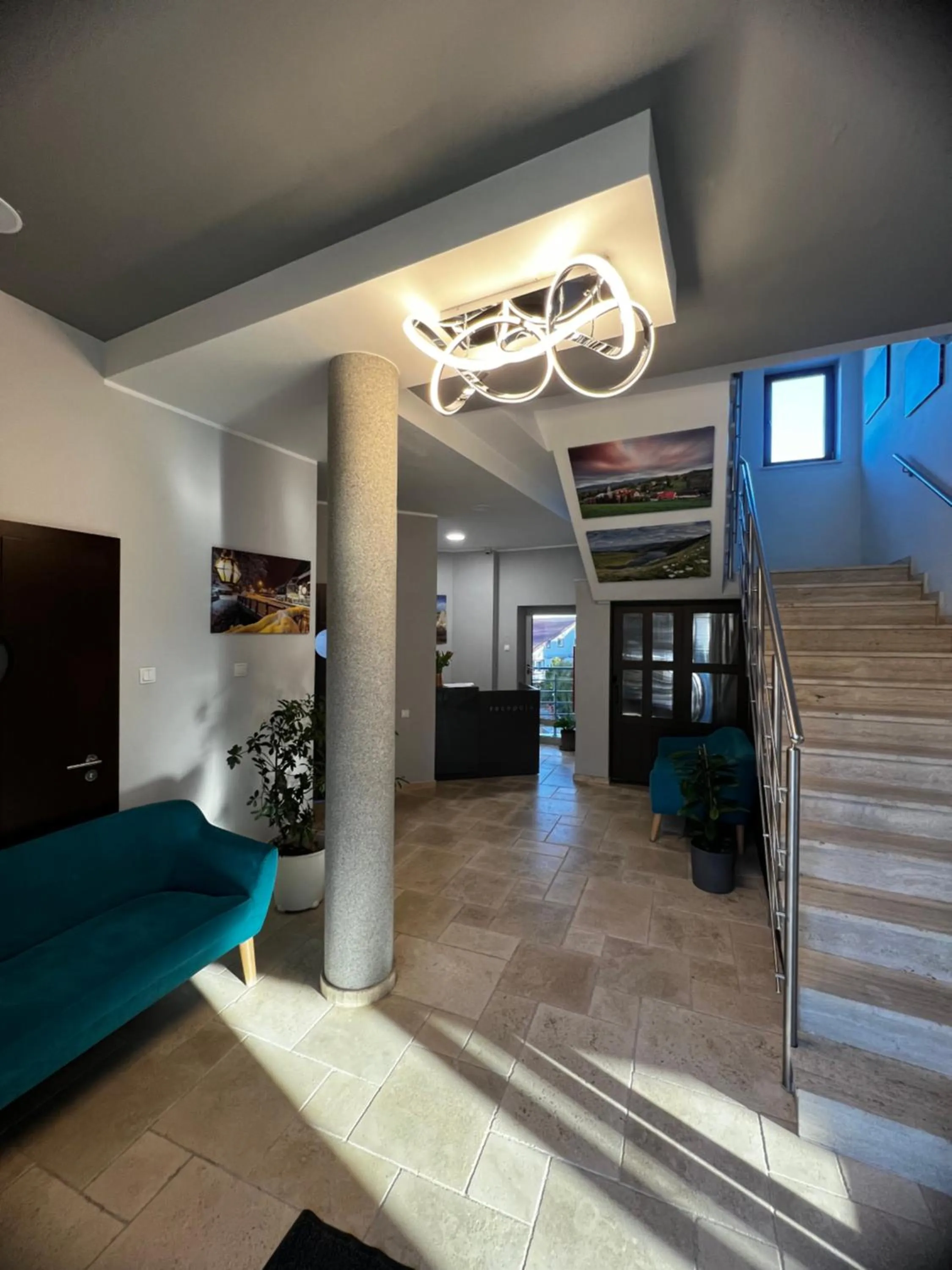 Lobby or reception in Szara Willa tuż przy wyciągu na Szrenicę