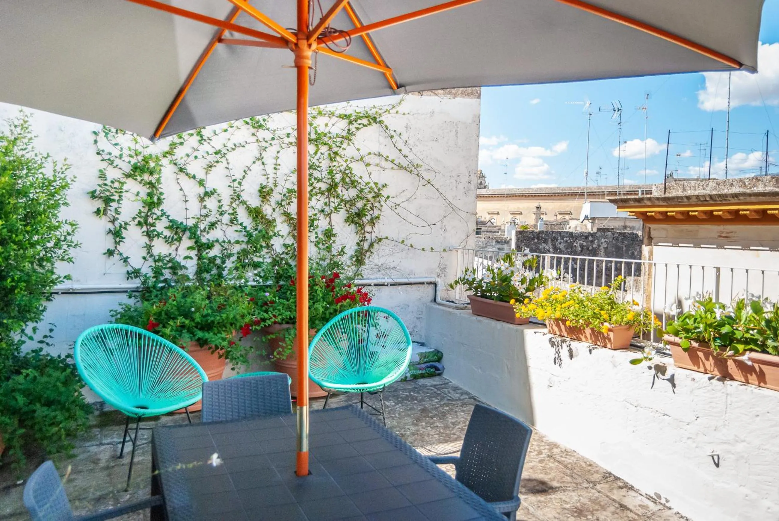 Balcony/Terrace in Il Garbino Suite and Apartment