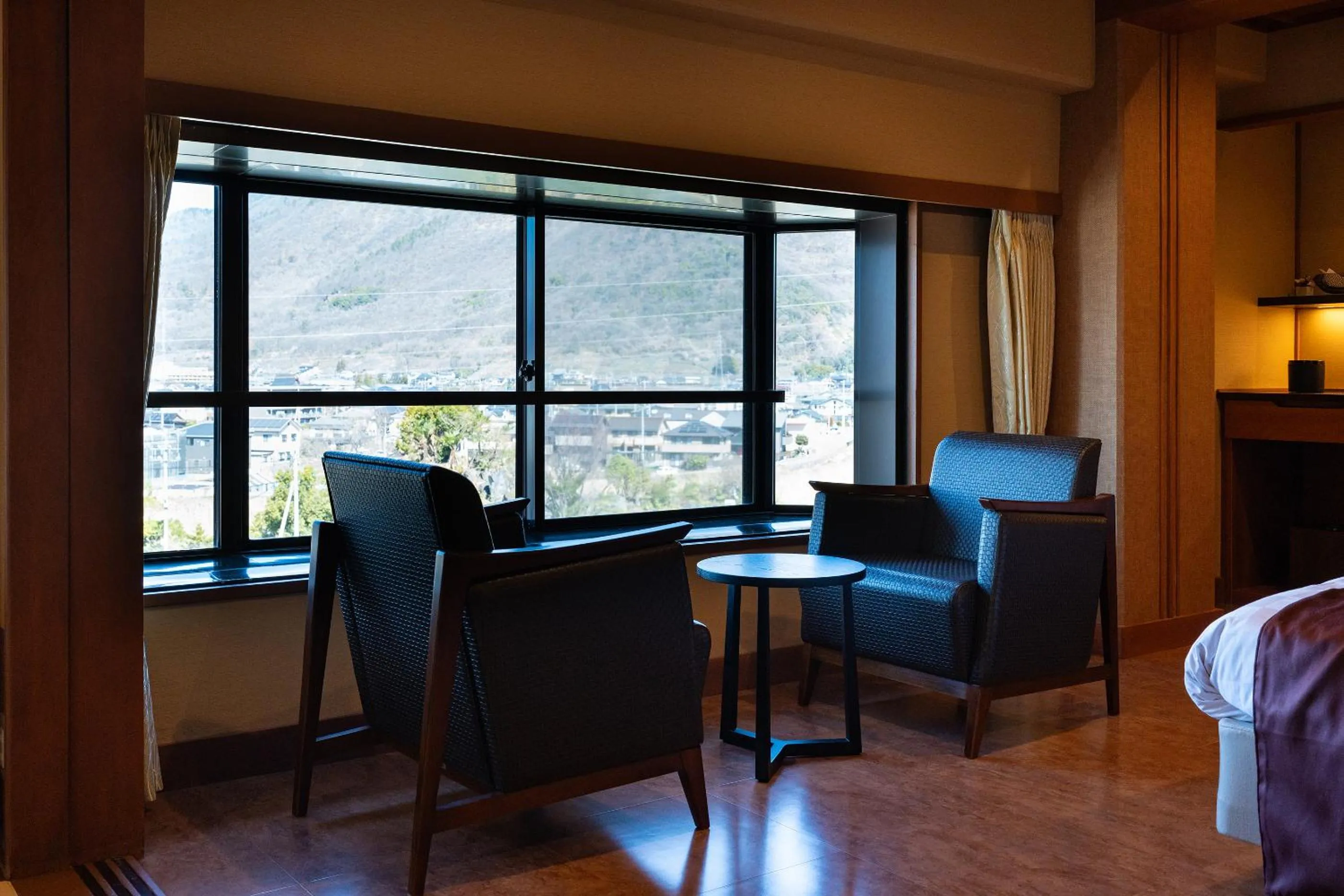 Bed in Hotel Sekitei