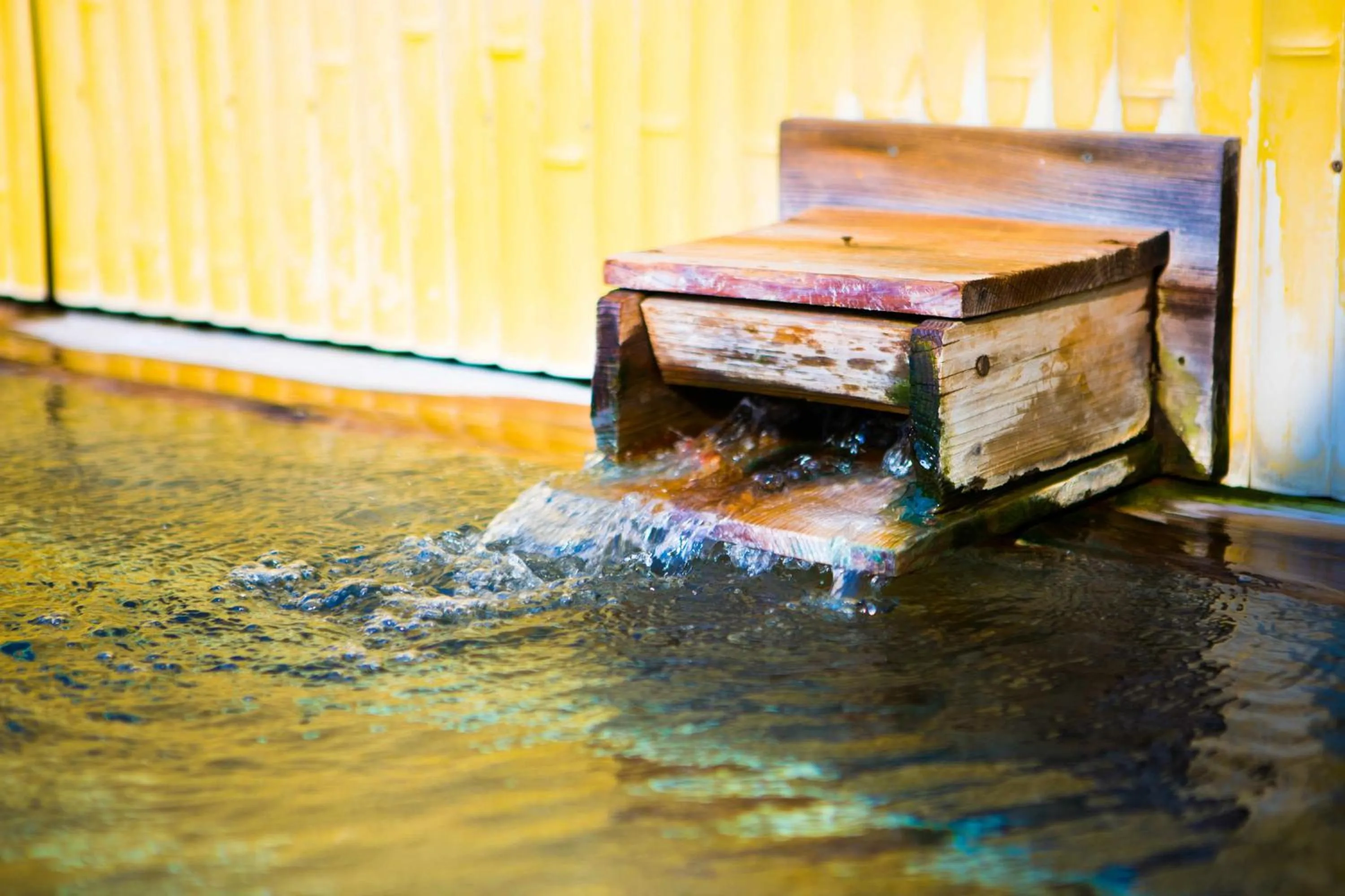 Hot Spring Bath in Hotel Sekitei