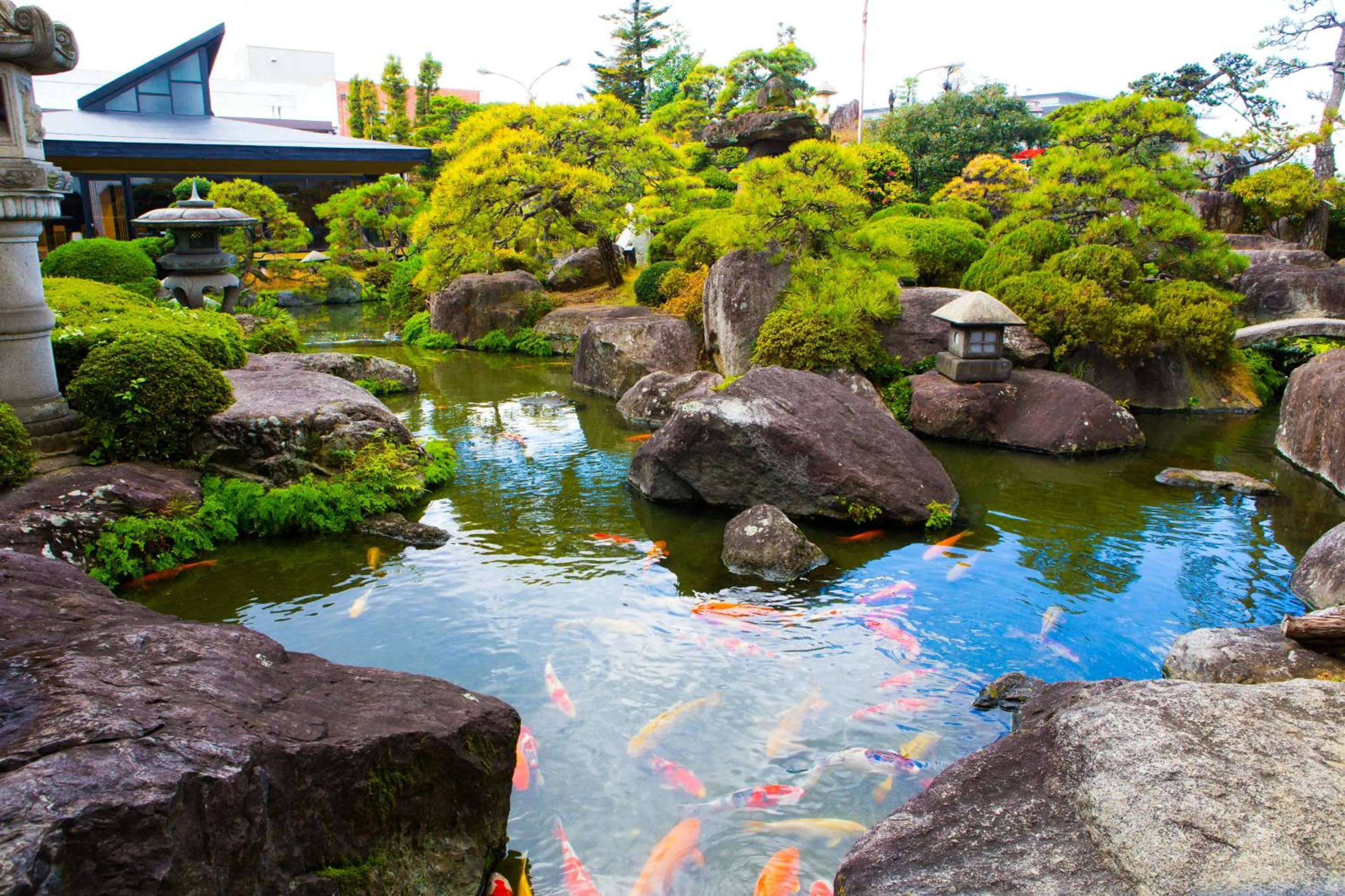 Garden in Hotel Sekitei