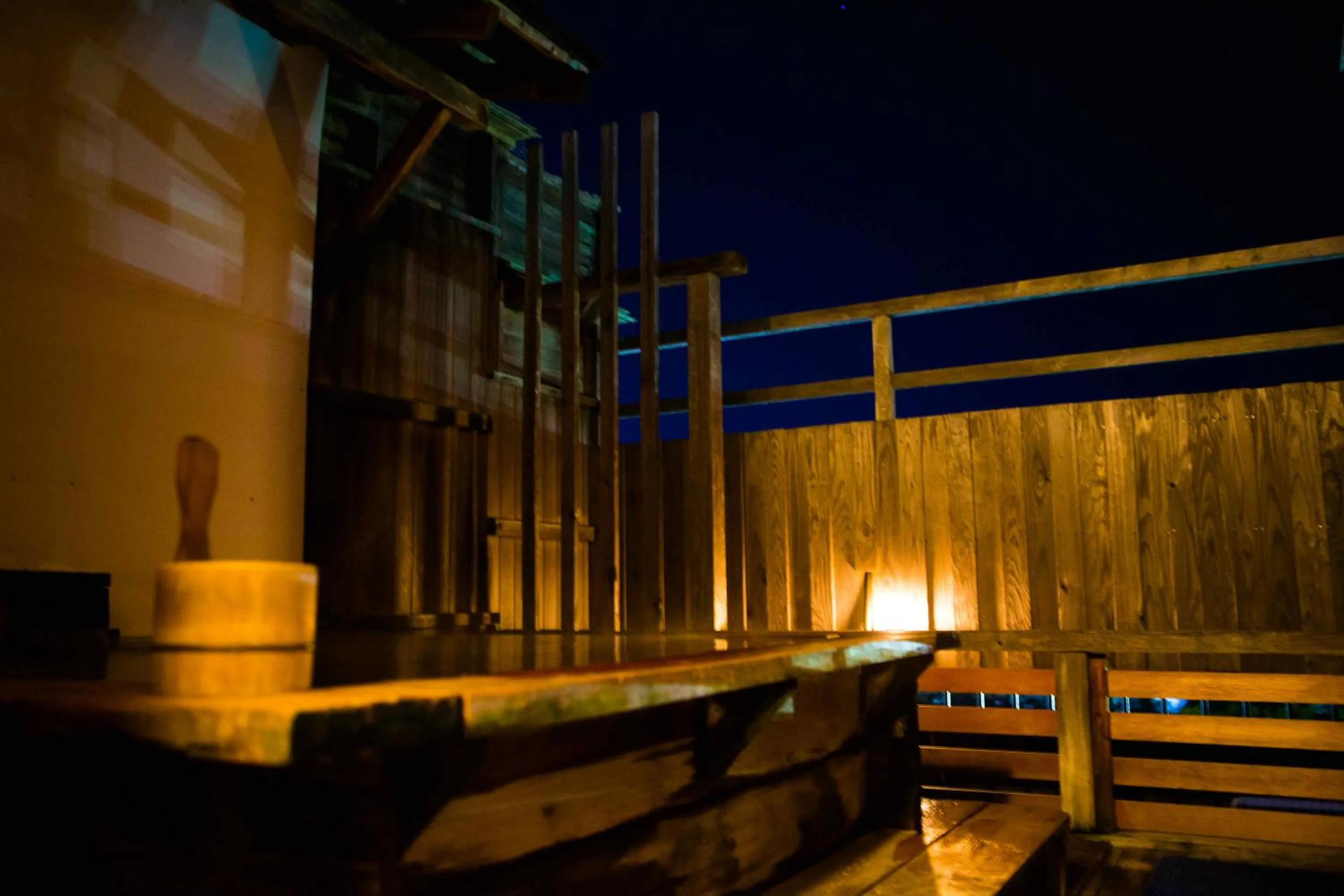 Hot Spring Bath in Hotel Sekitei