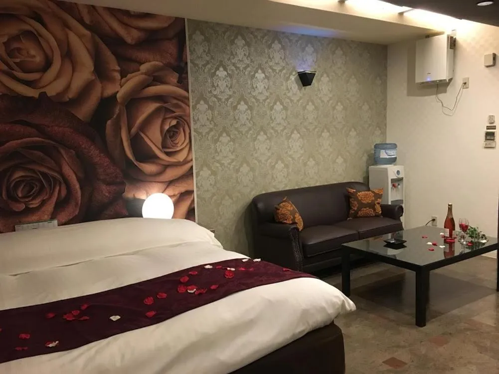 Bed in Hotel Water Gate Ichinomiya (Adult Only)