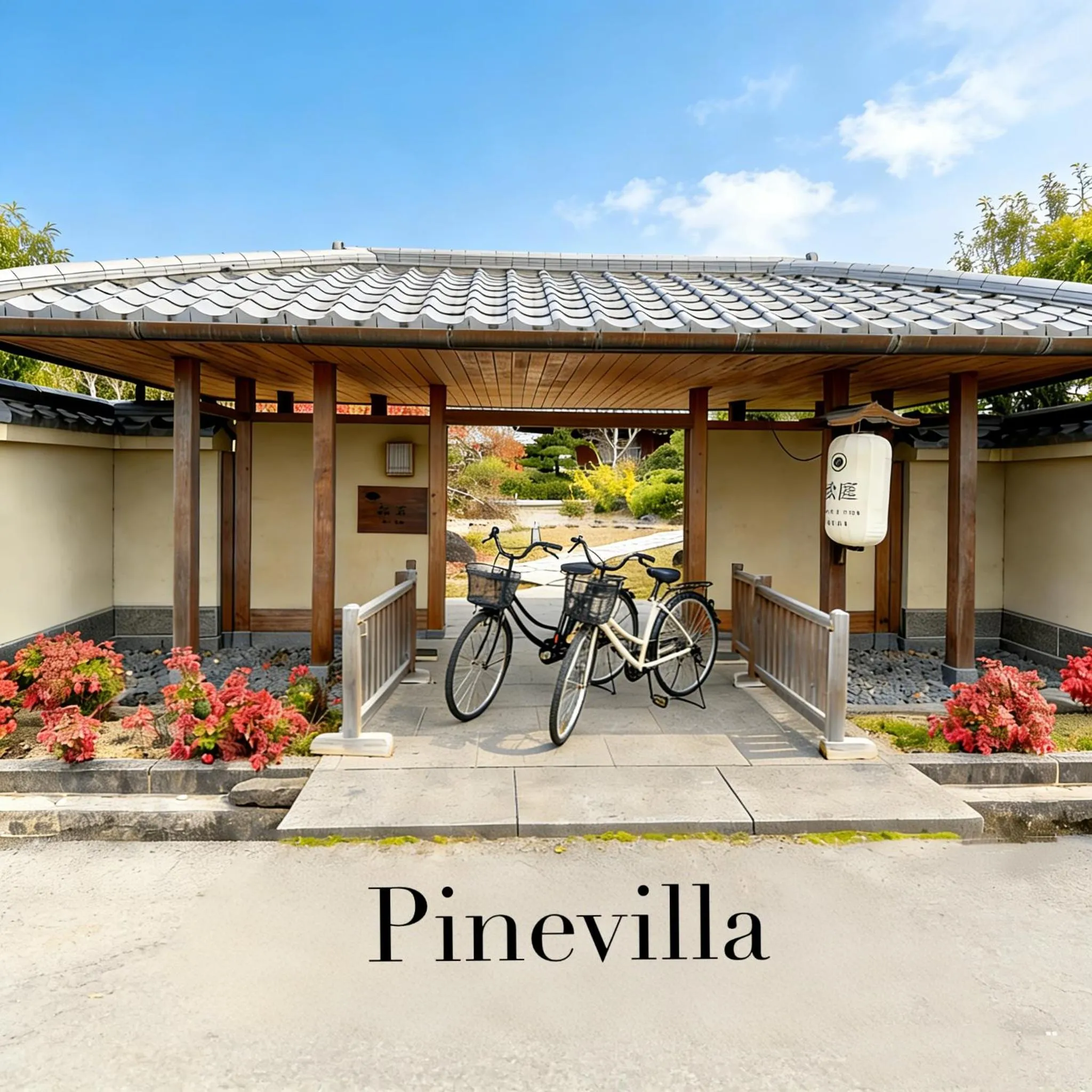 Cycling in Kansai Airport Hotel Pine Villa
