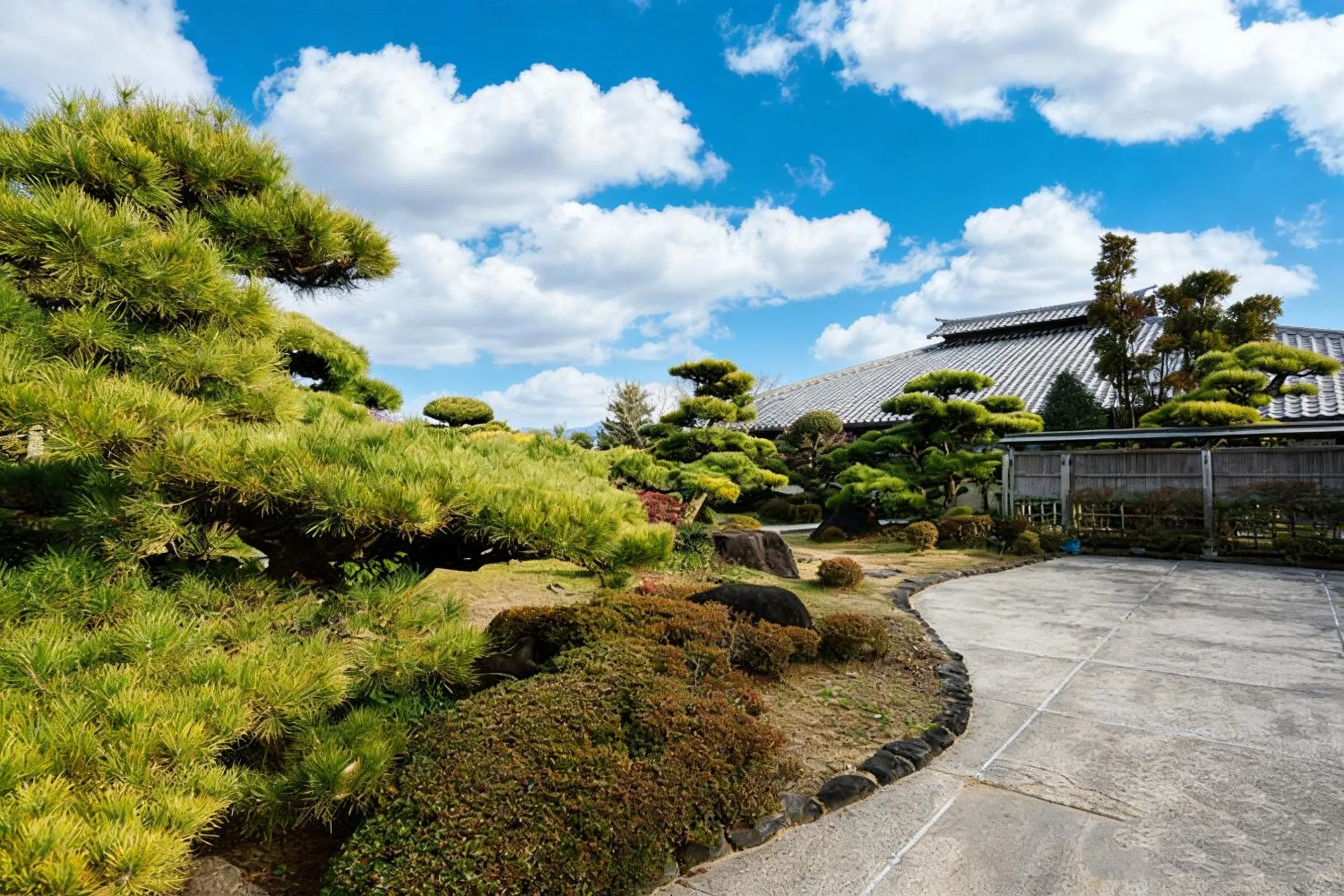 Garden view in Kansai Airport Hotel Pine Villa