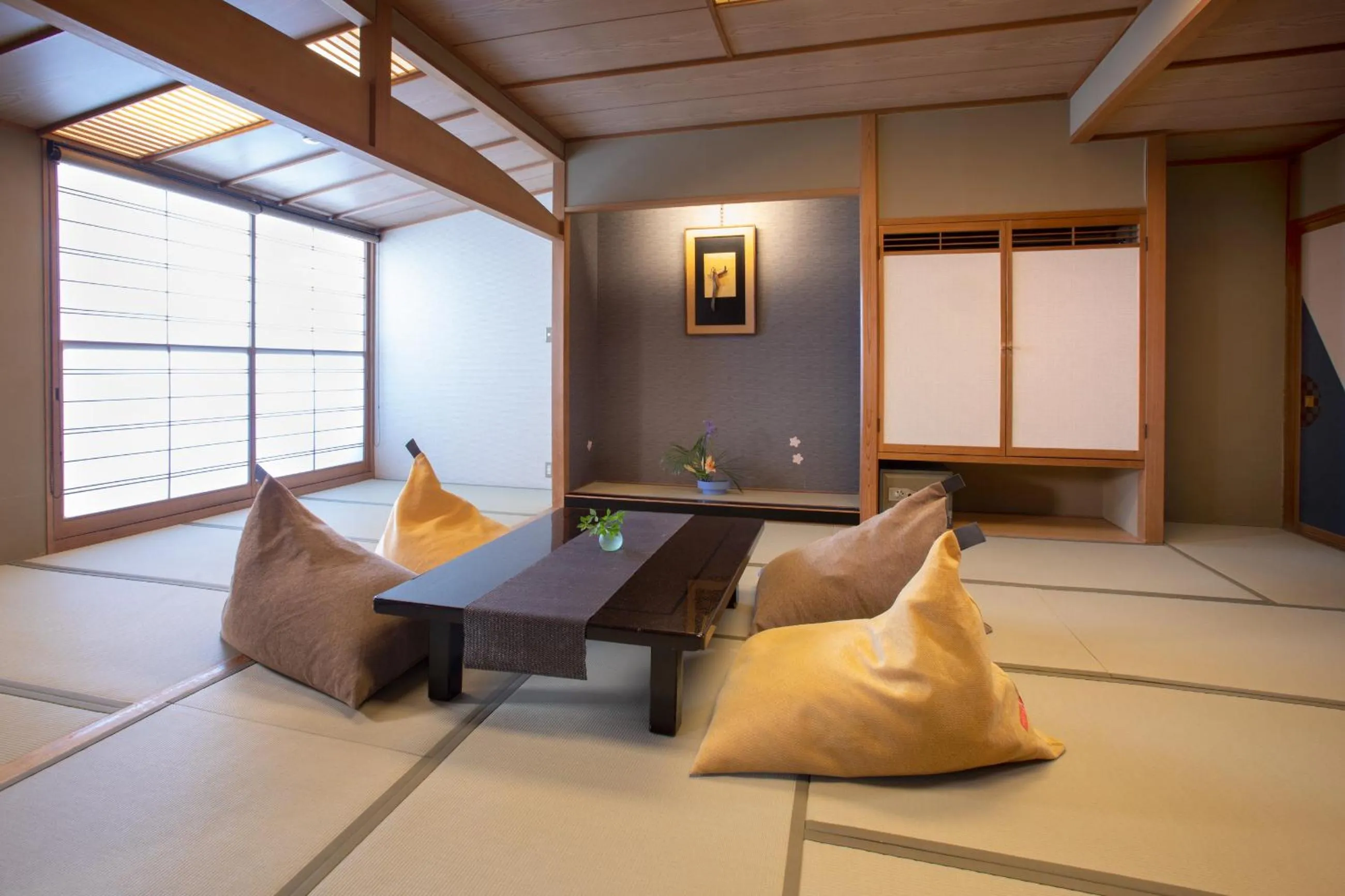 Living room in Ichiraku tendo spa & brewery