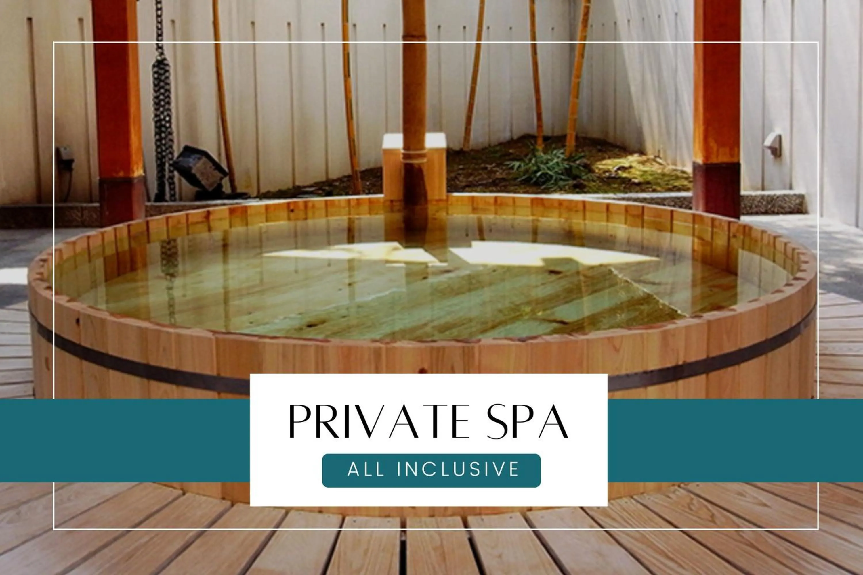 Open Air Bath in Ichiraku tendo spa & brewery