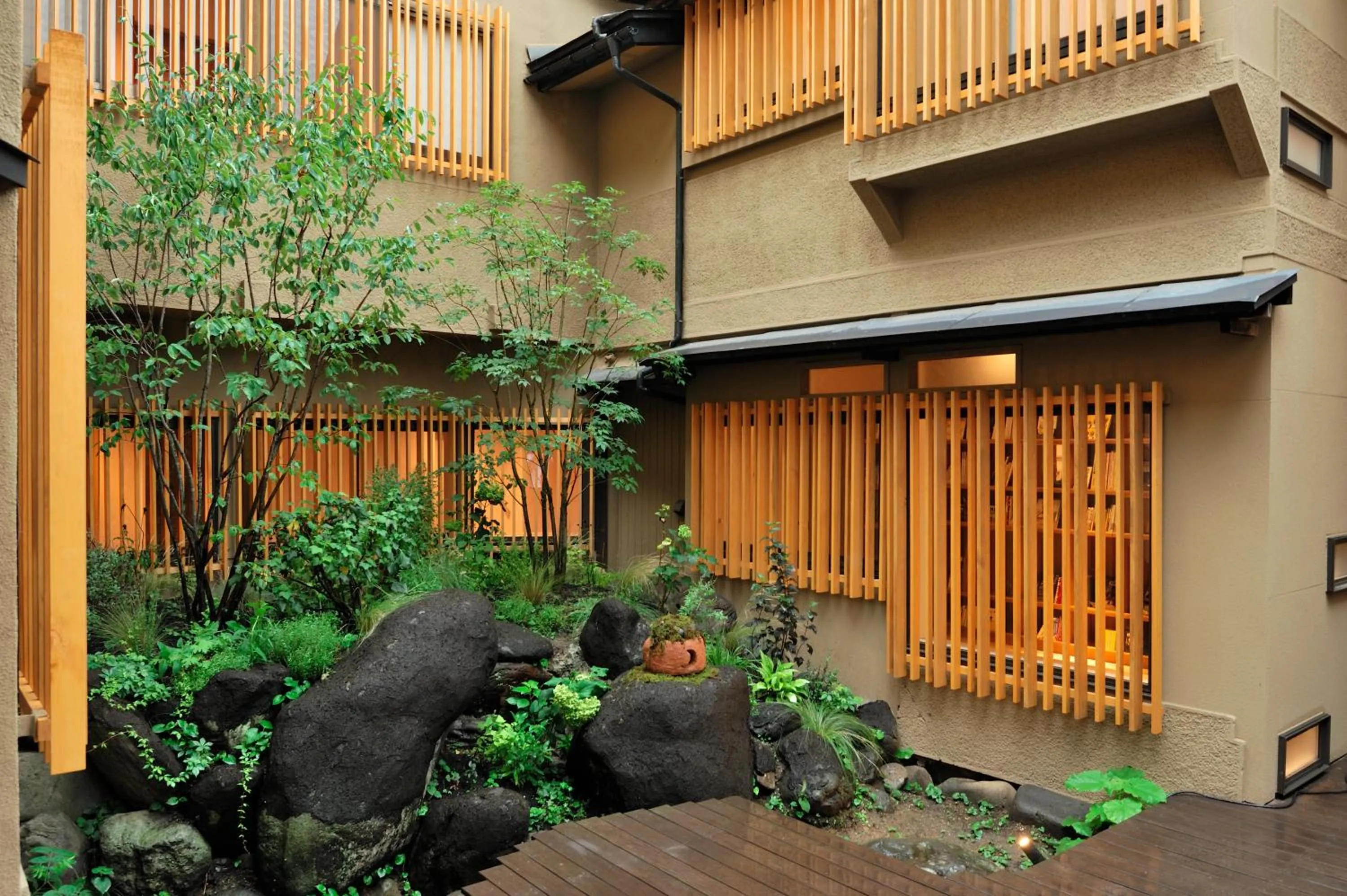 Garden in Ichiraku tendo spa & brewery