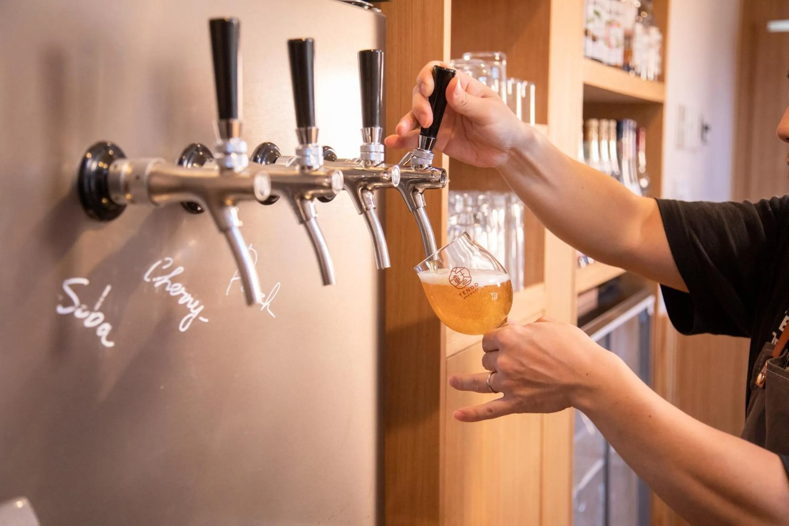 Restaurant/places to eat in Ichiraku tendo spa & brewery