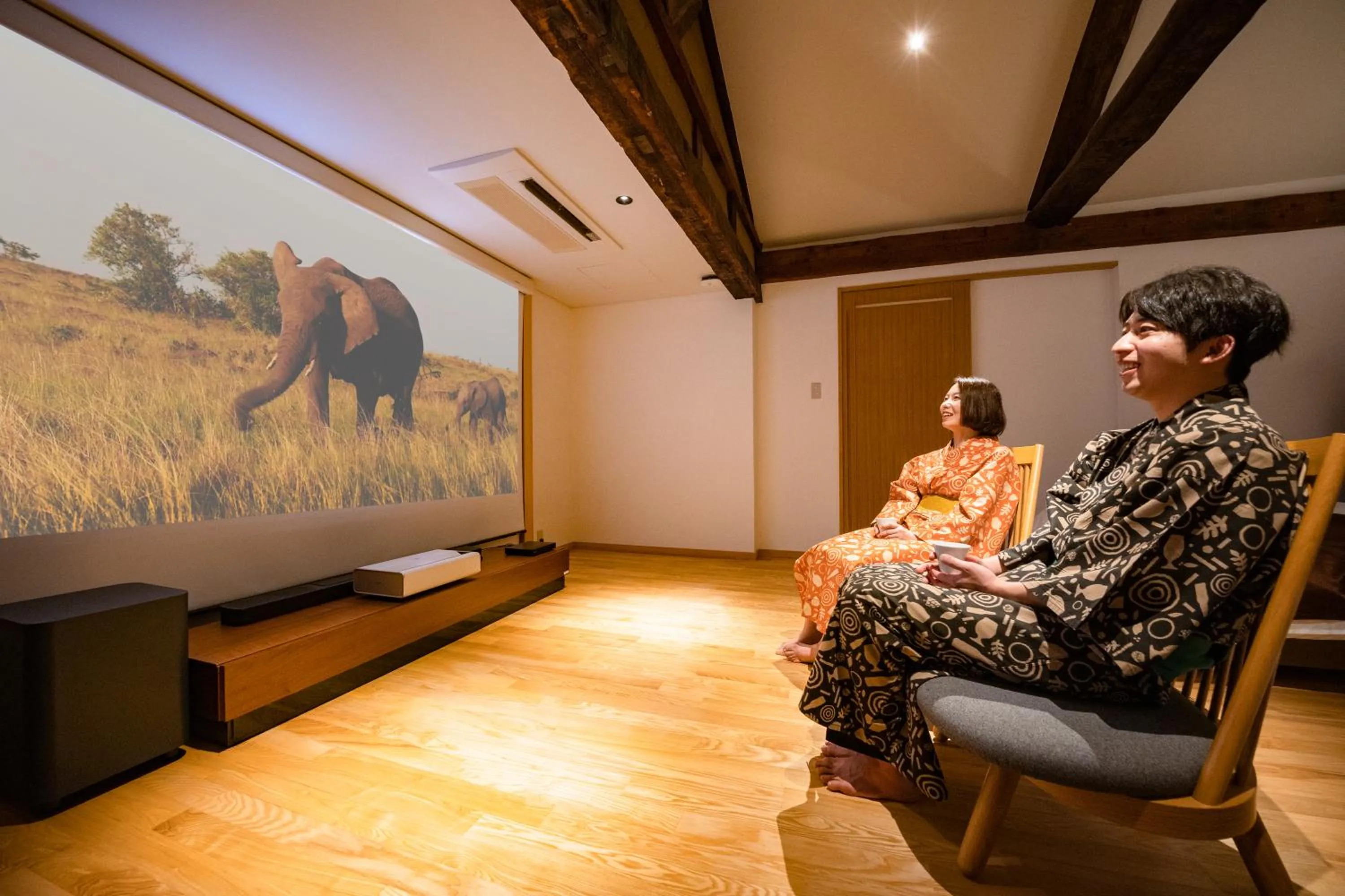 Bedroom in Ichiraku tendo spa & brewery