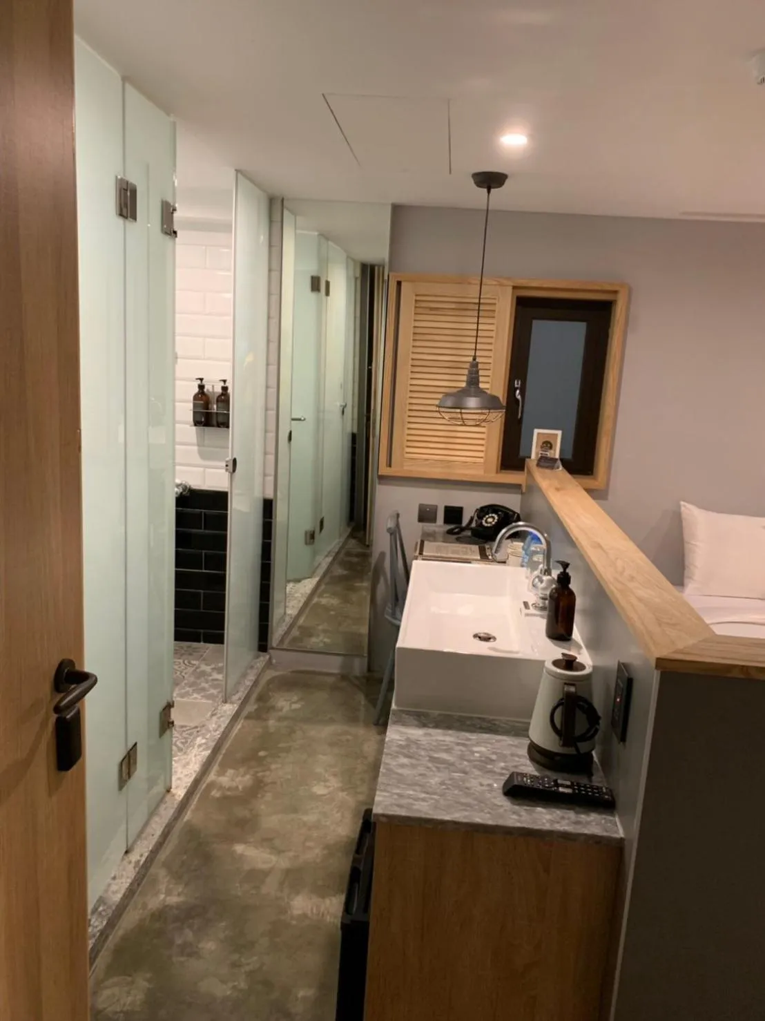 Bathroom in PAPO'A Hotel