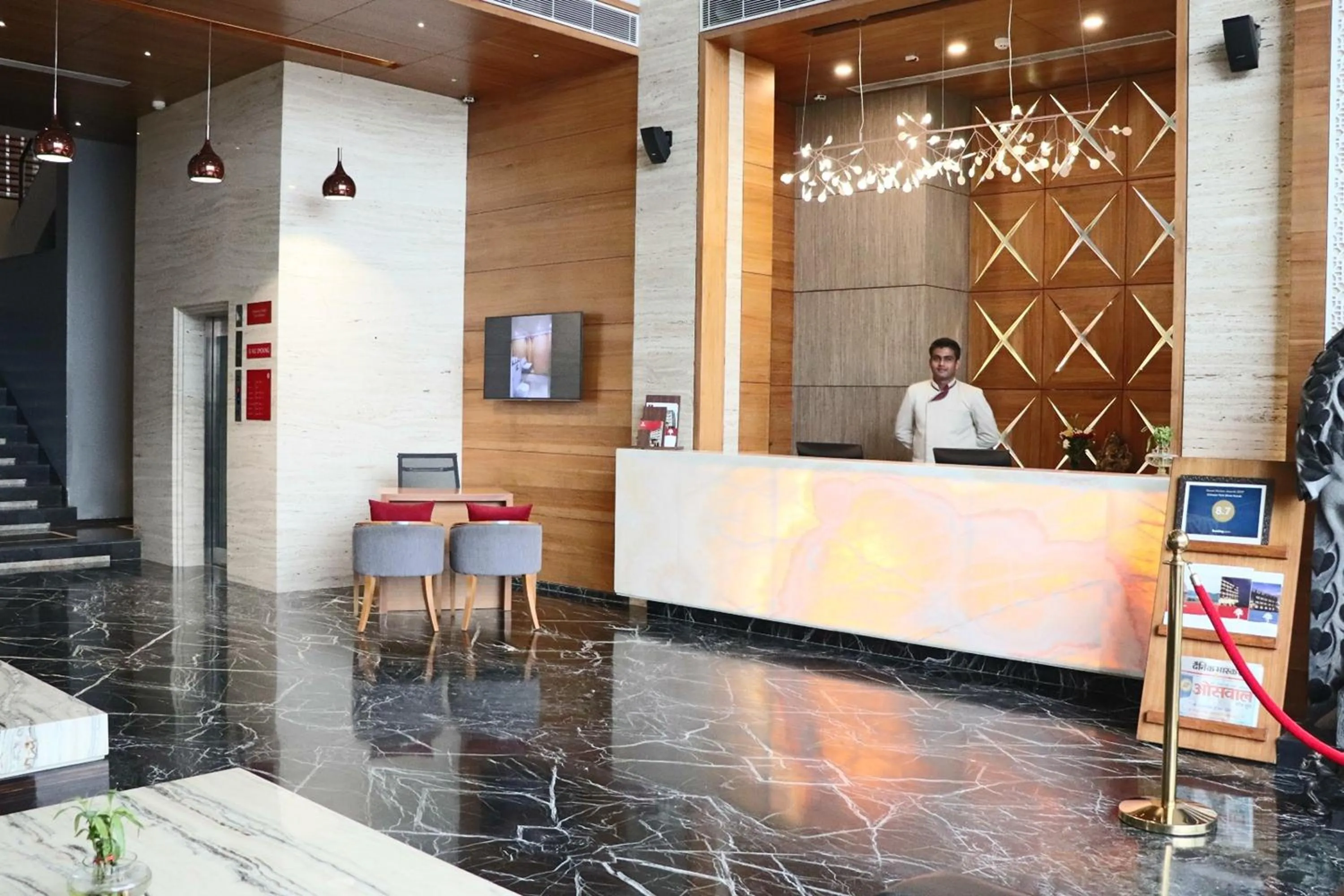 Lobby or reception in Shree Kanak Udaipur
