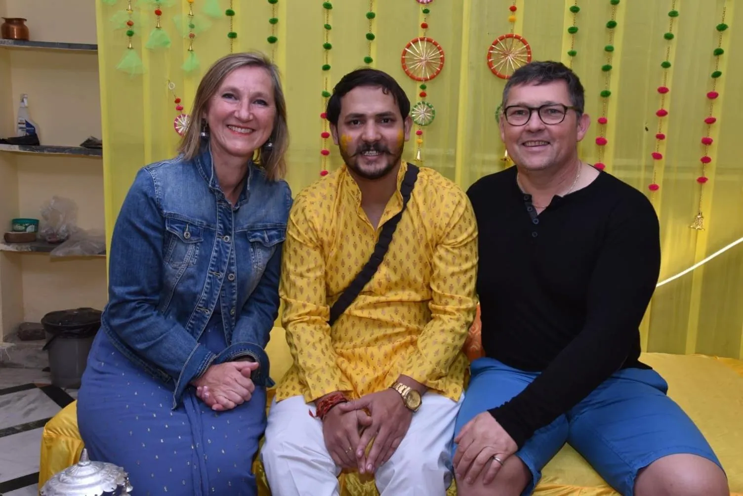 Guests in Nahargarh Palace Hotel