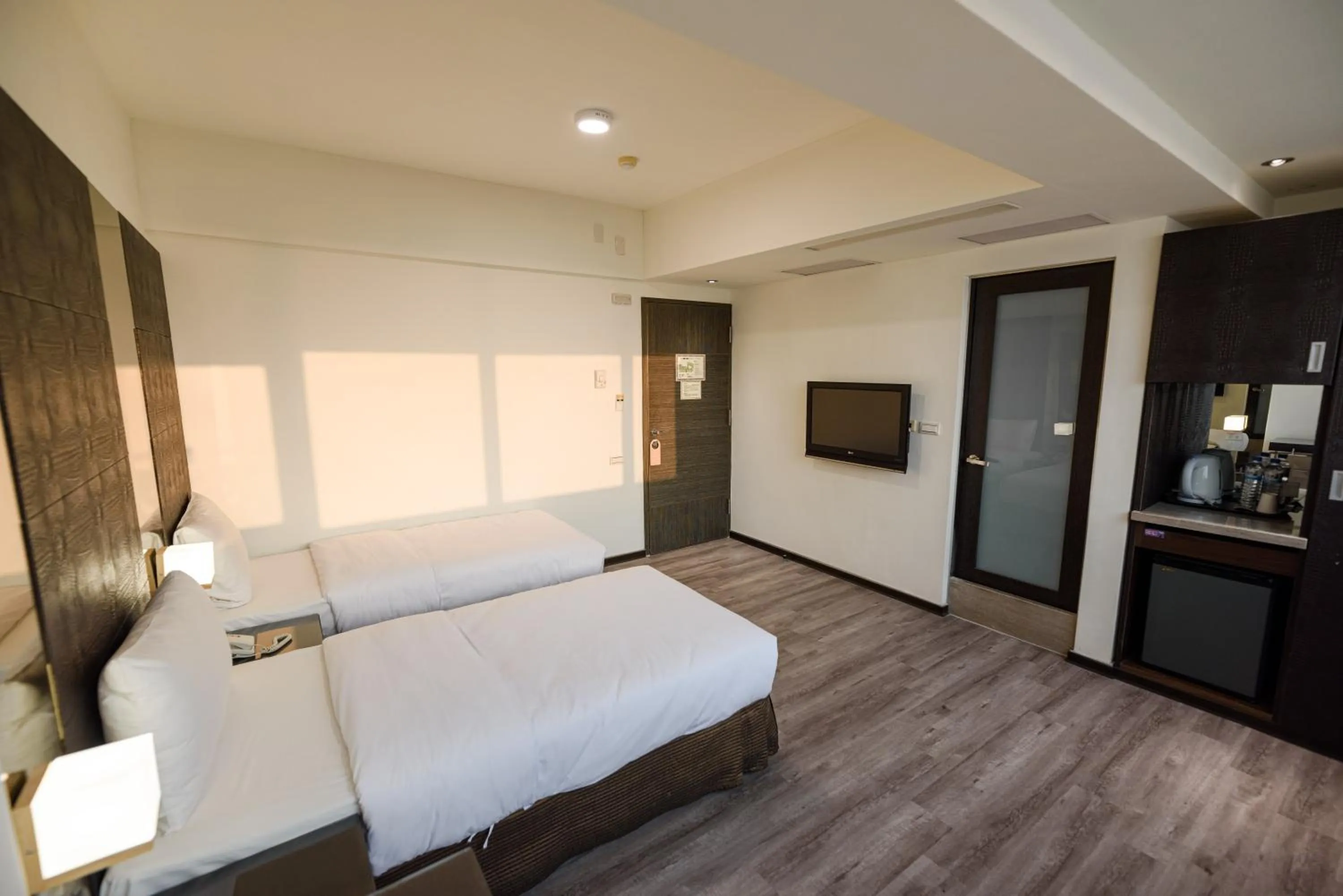 Bed in Jih Lih Hotel