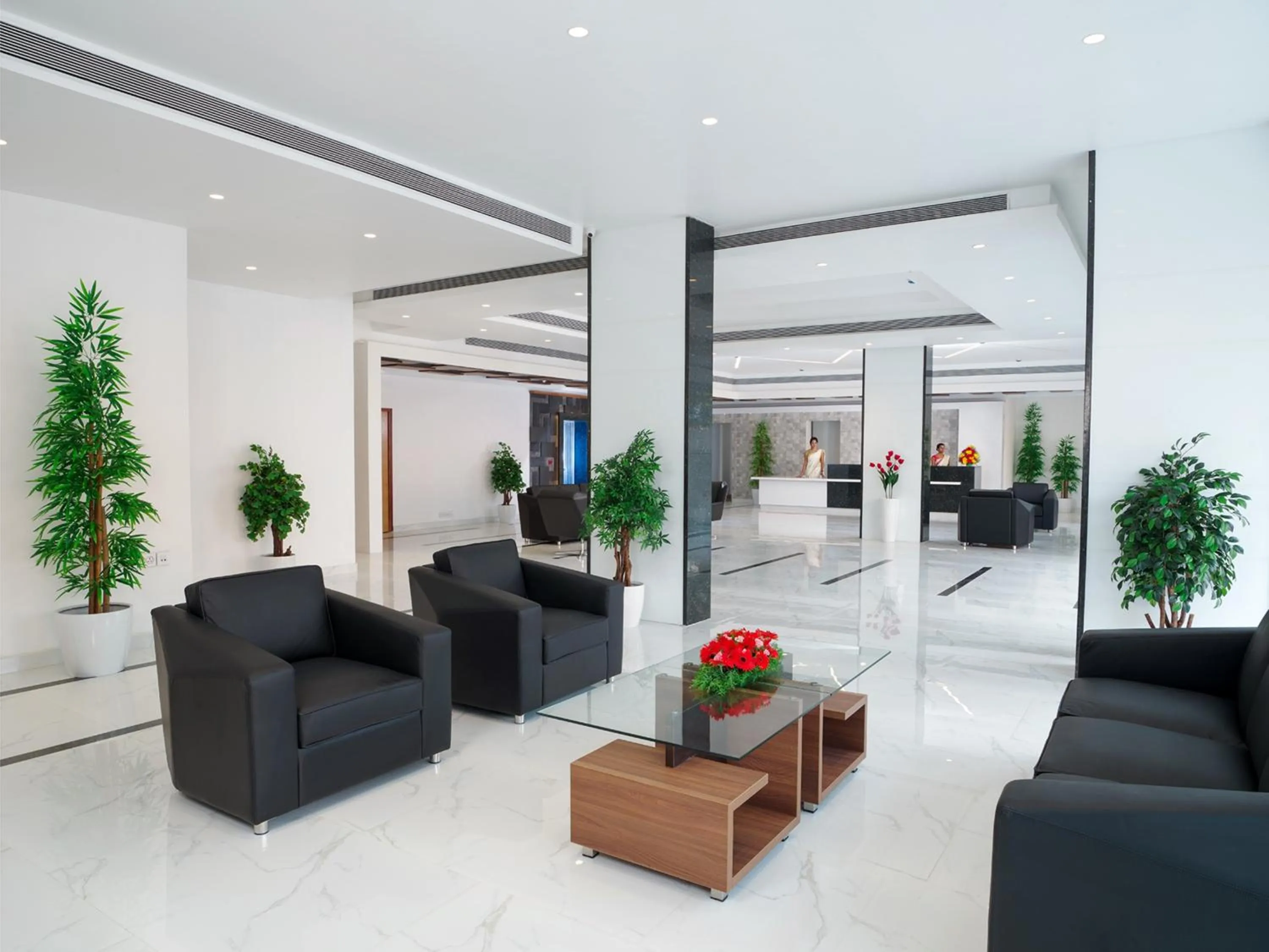 Lobby or reception in The Central Residency