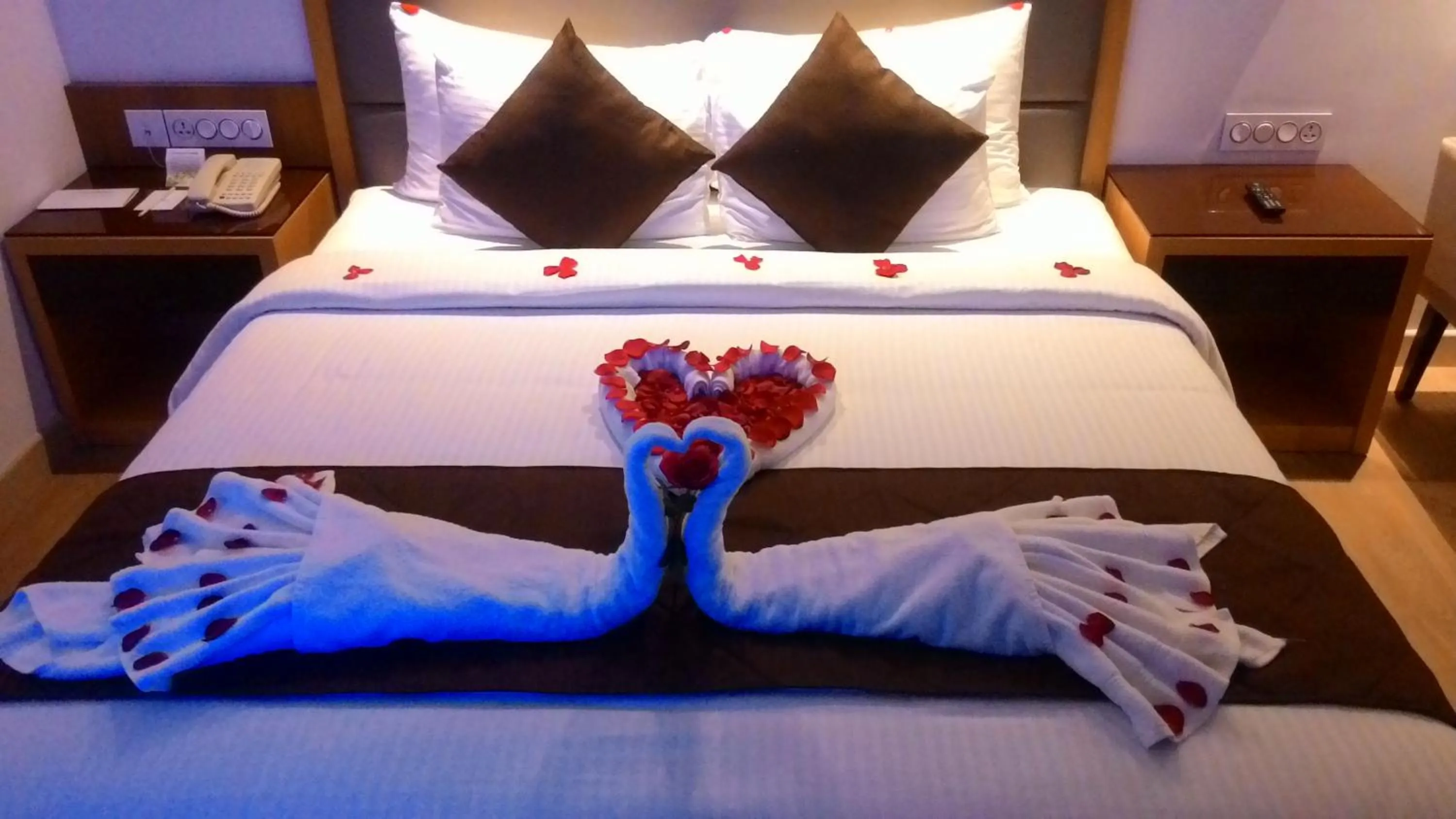 Night, Bed in The Central Residency