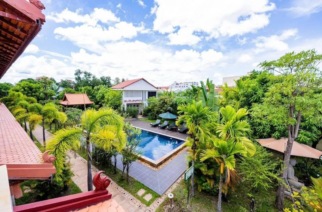 Swimming pool in Savada Angkor Boutique Hotel