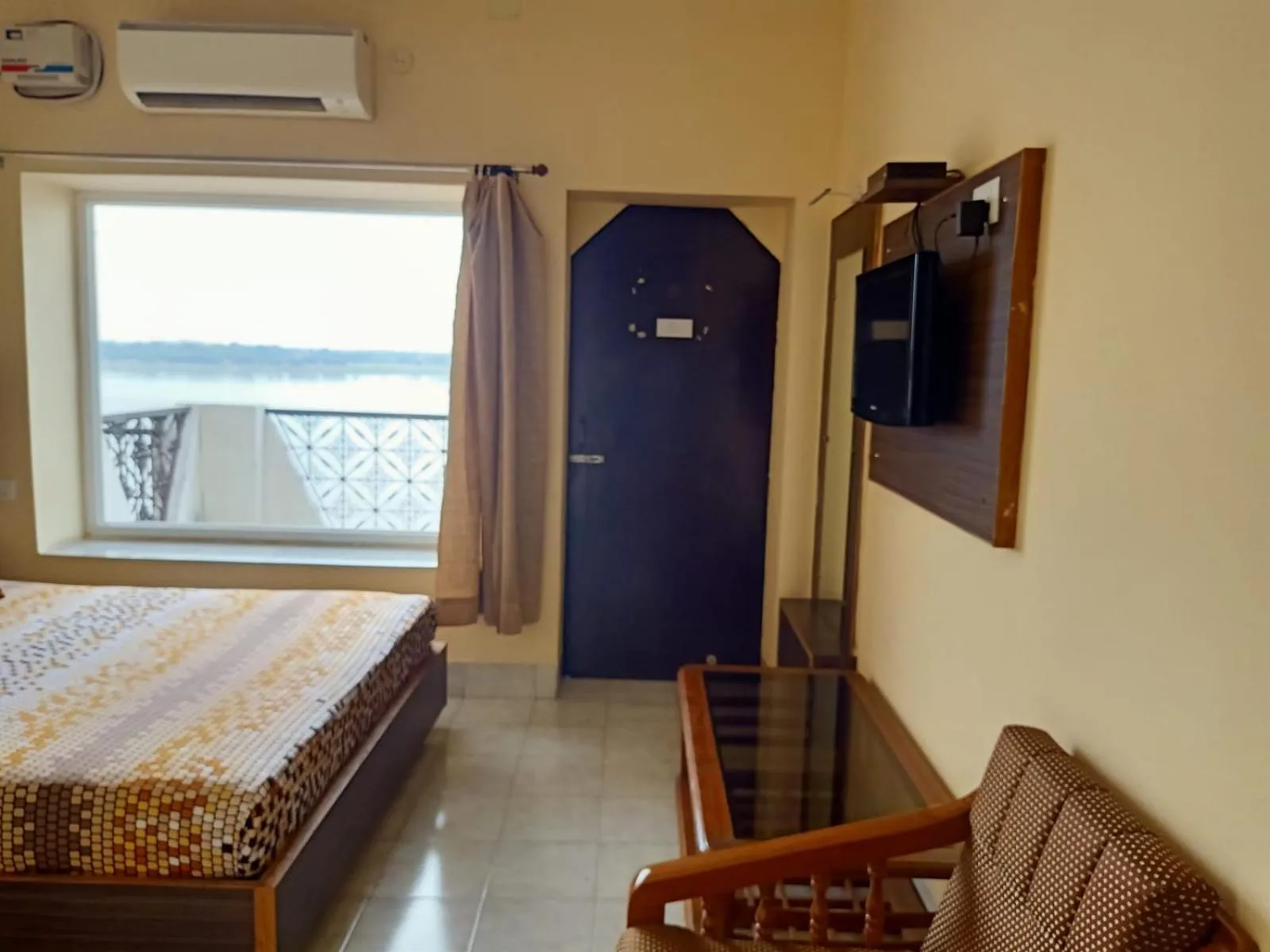 TV and multimedia, Bed in Scindhia Guest House