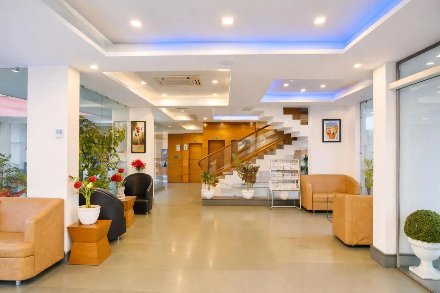 Lobby or reception in Rama Trident, Katra