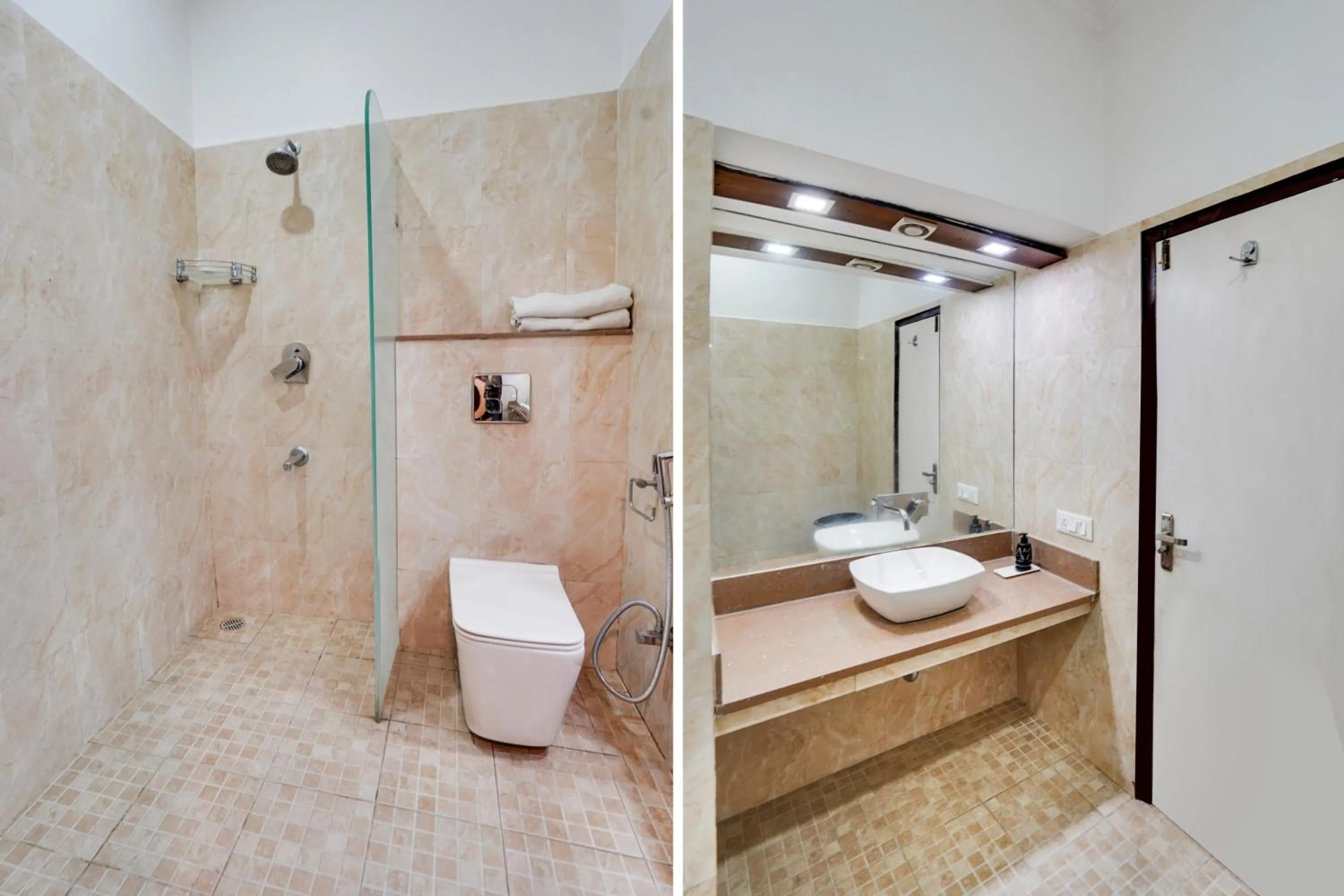 Bathroom in Townhouse Oak Silver City Chowk Formerly HW Residency