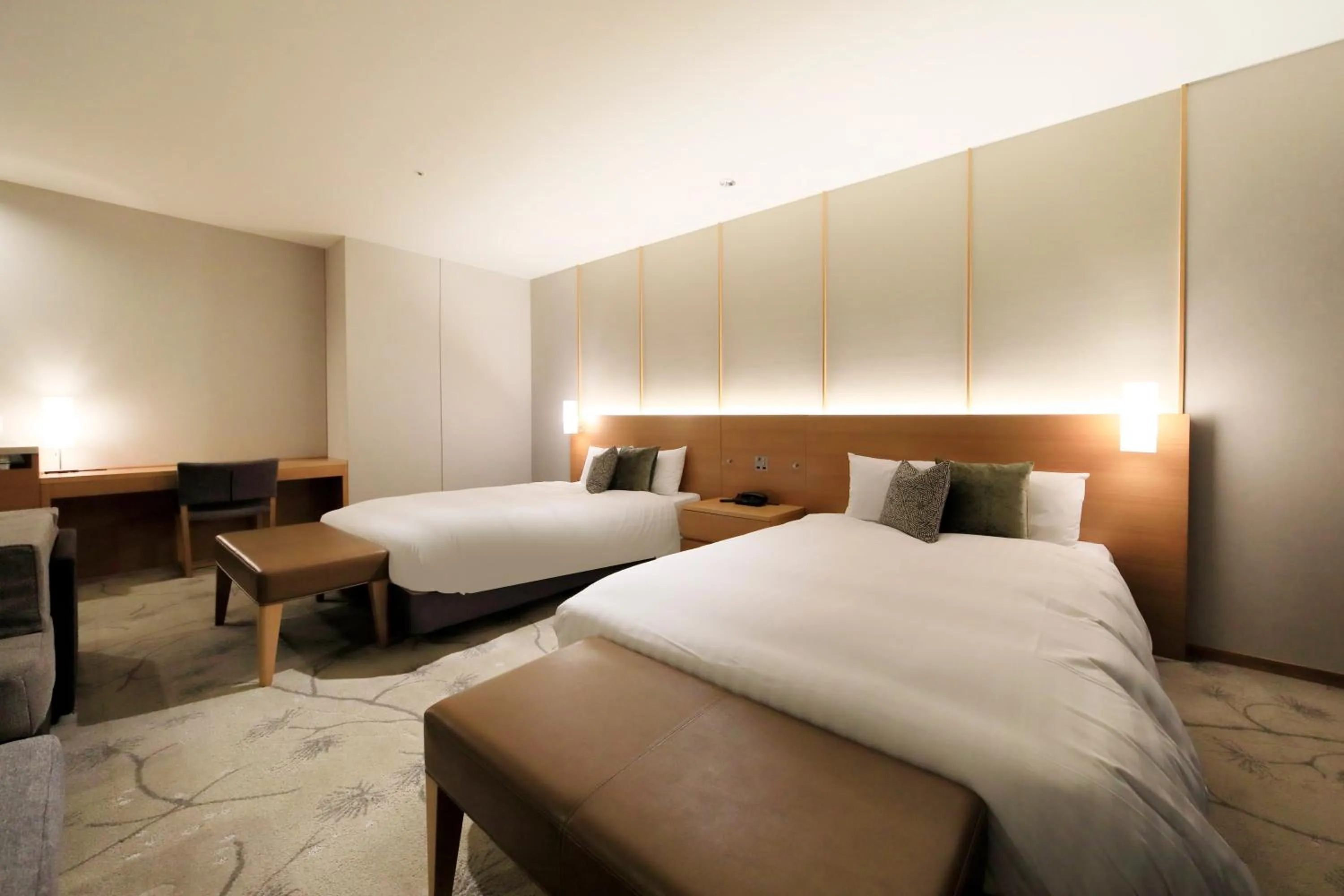 Photo of the whole room, Bed in Hakone Hisui