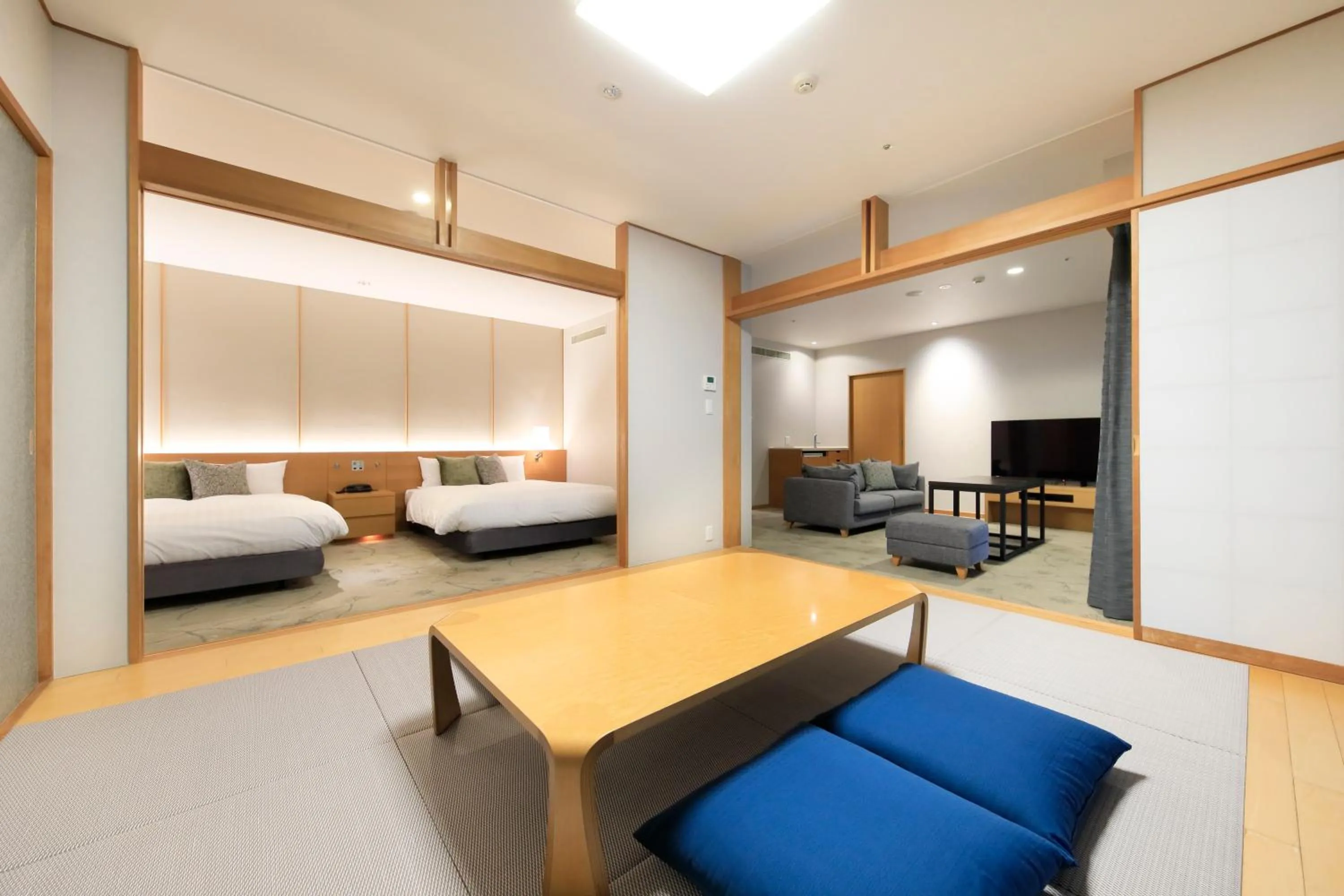Photo of the whole room, Bed in Hakone Hisui
