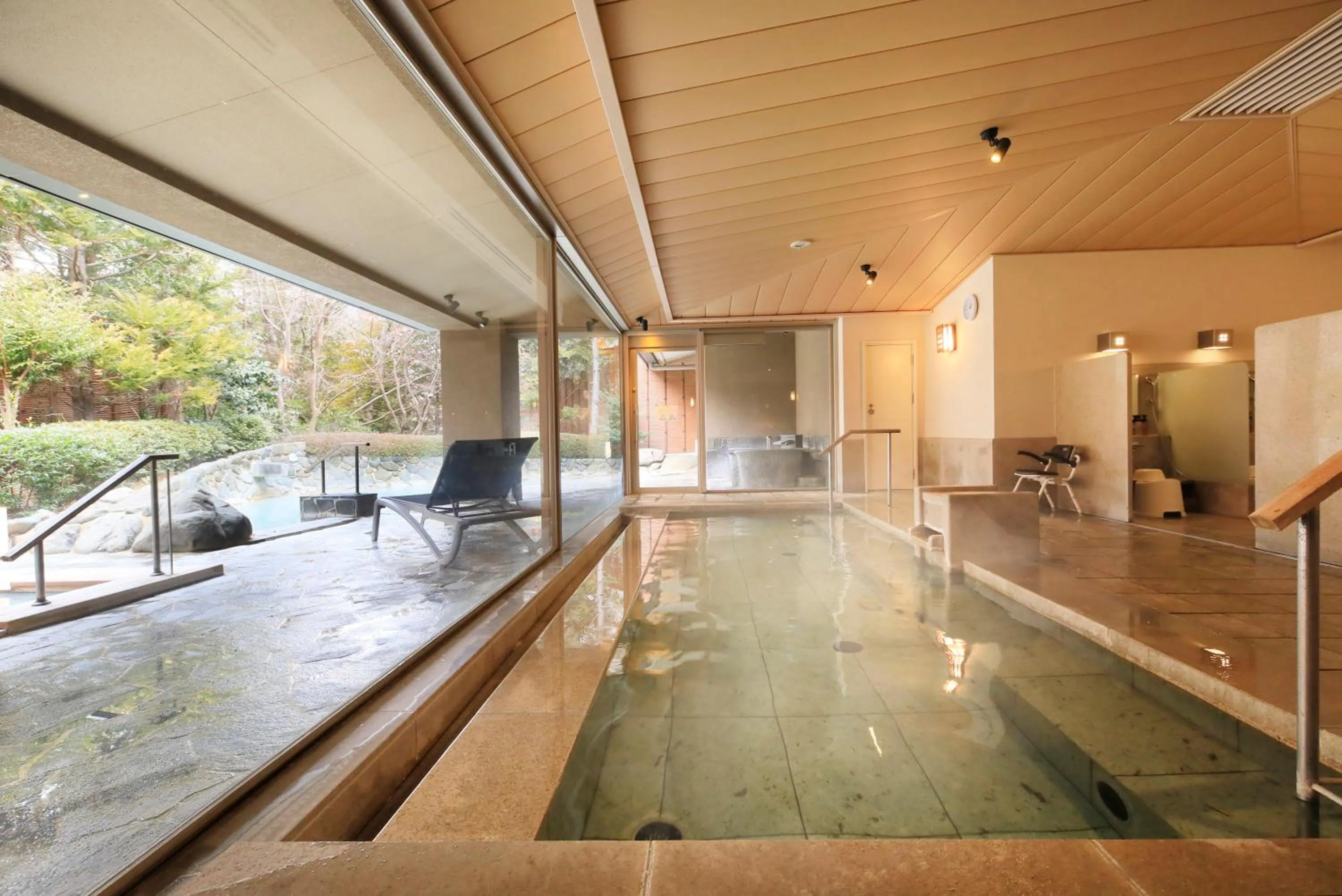 Hot Spring Bath in Hakone Hisui