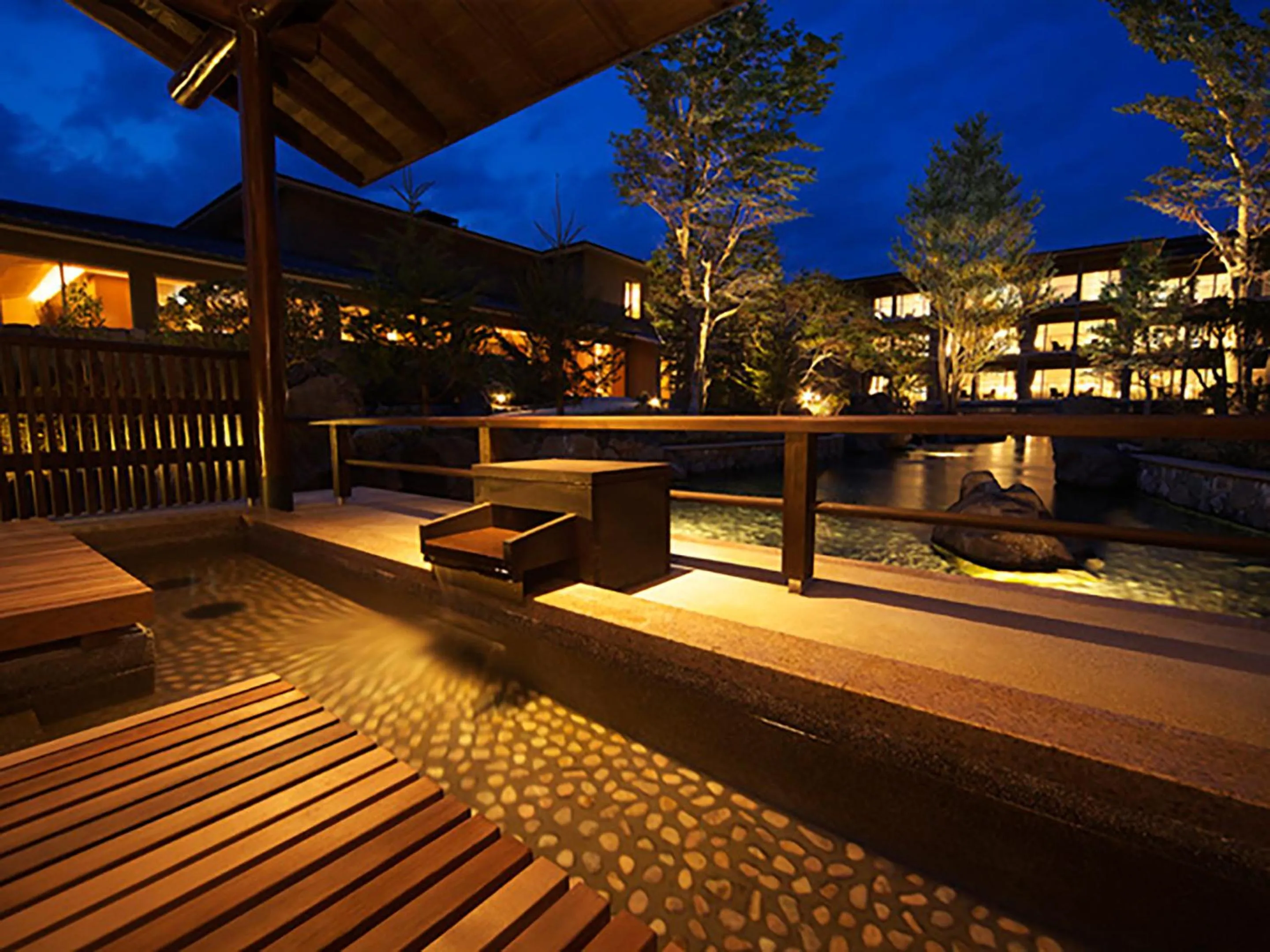 Hot Spring Bath in Hakone Hisui