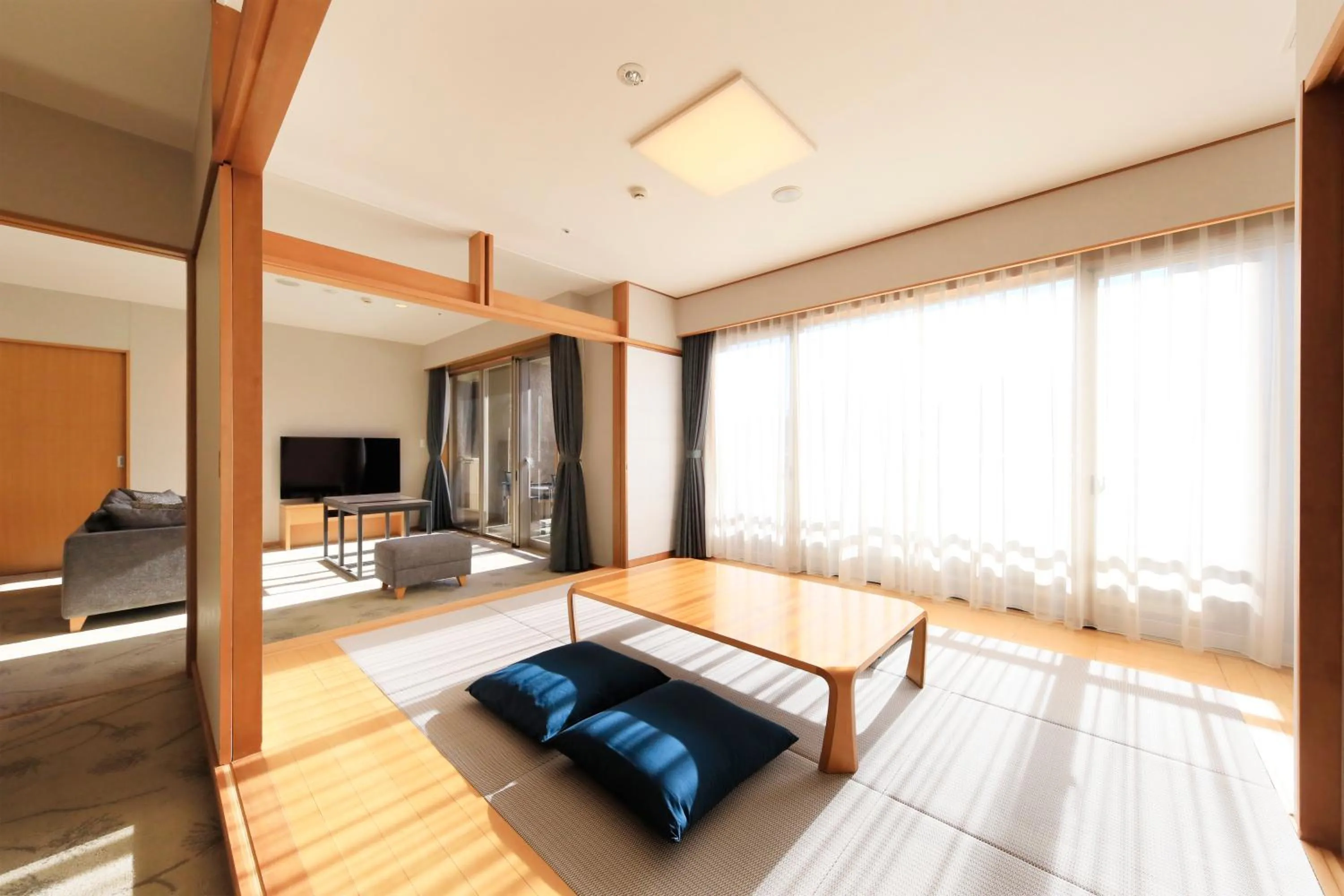 Photo of the whole room, Bed in Hakone Hisui