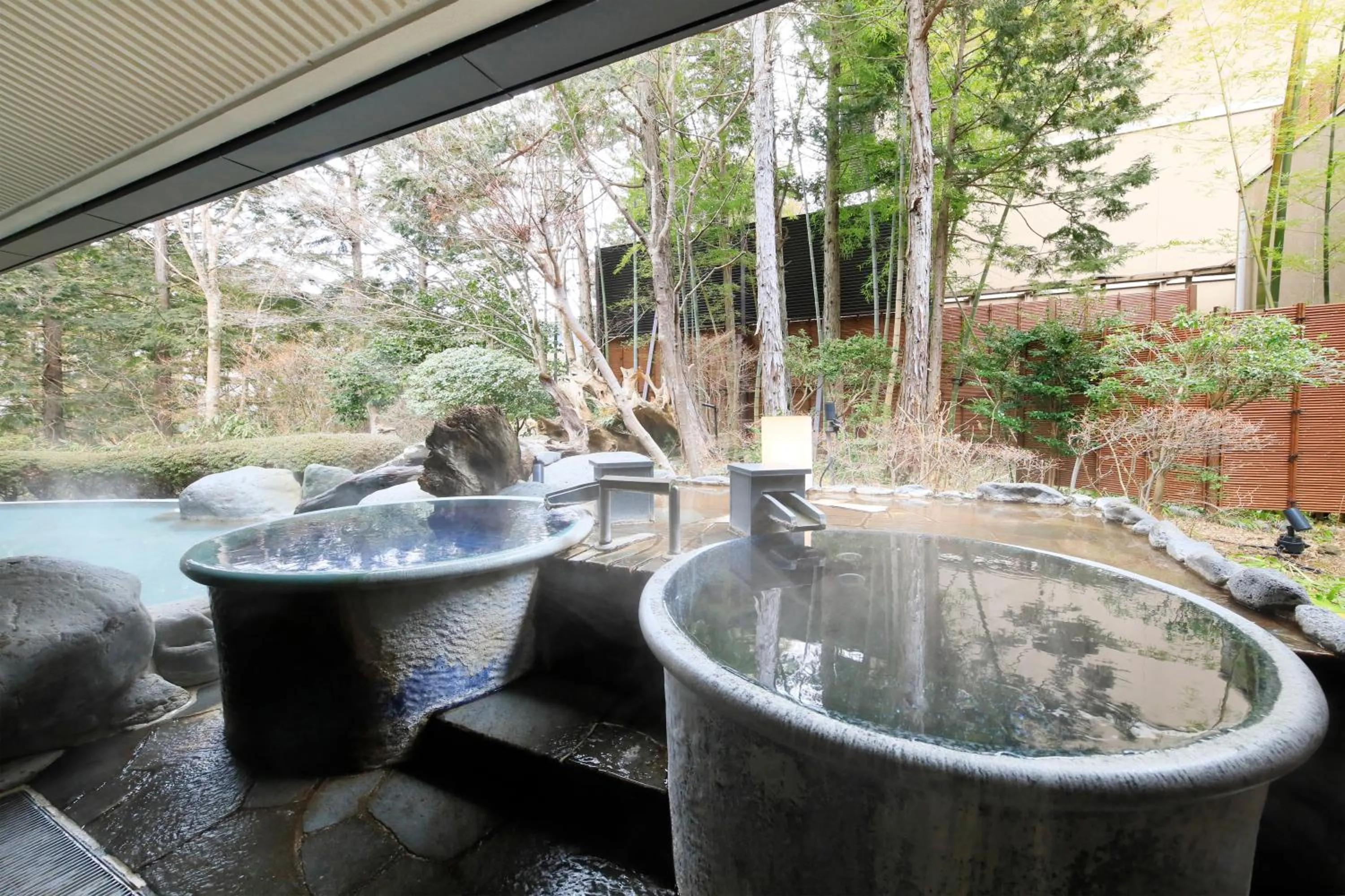 Hot Spring Bath in Hakone Hisui