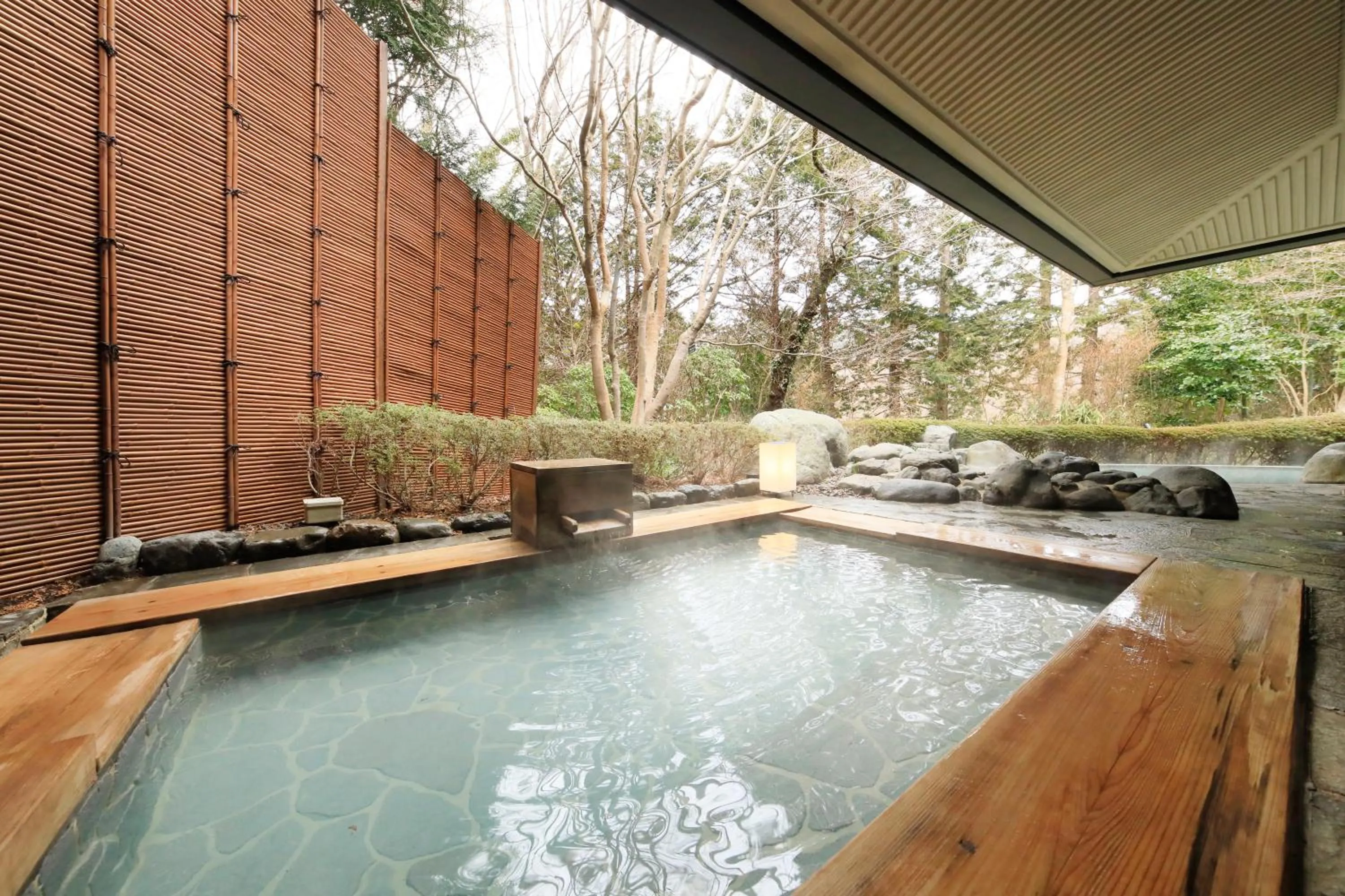 Hot Spring Bath in Hakone Hisui