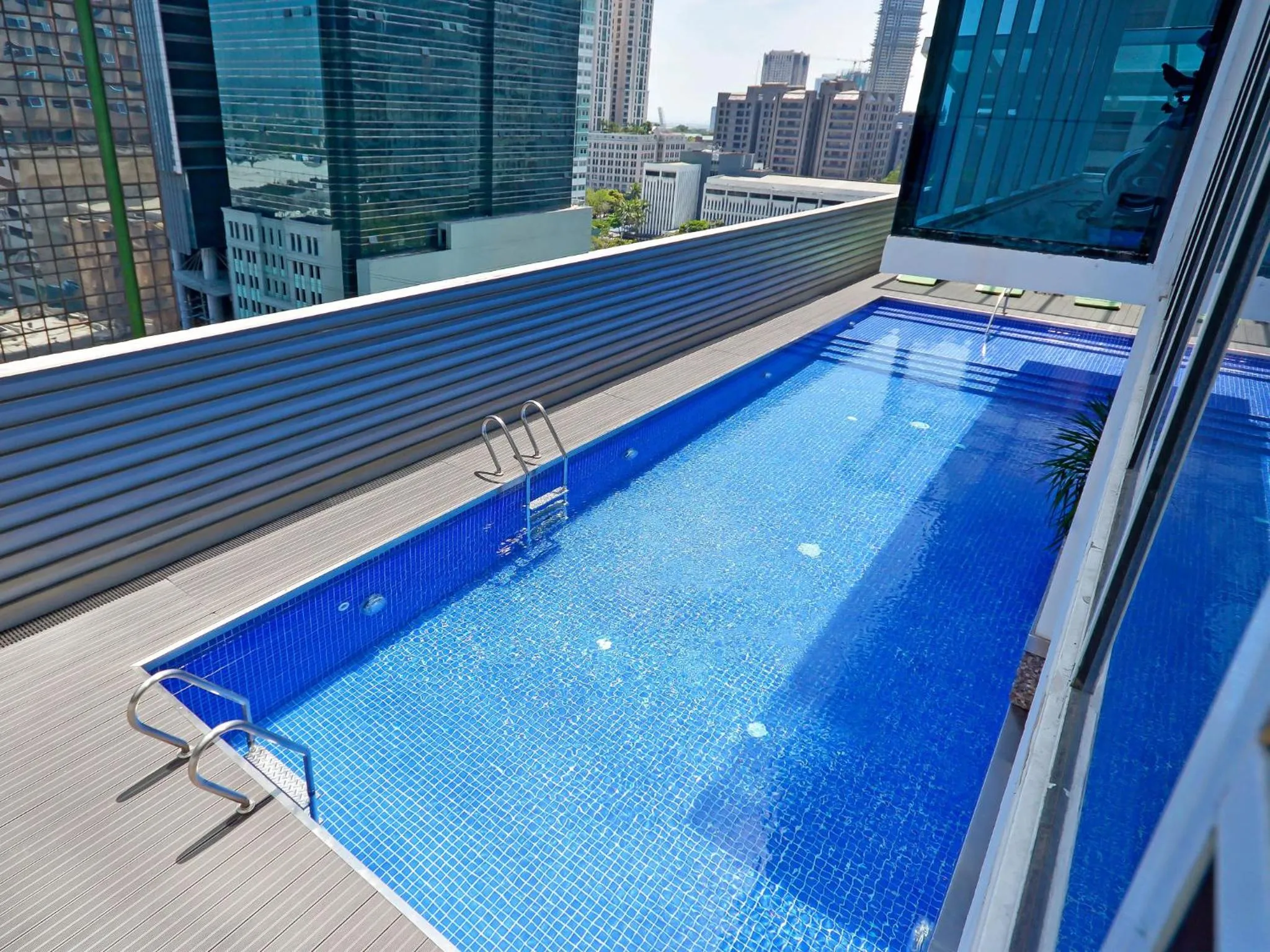 Swimming pool in Currency Serviced Suites