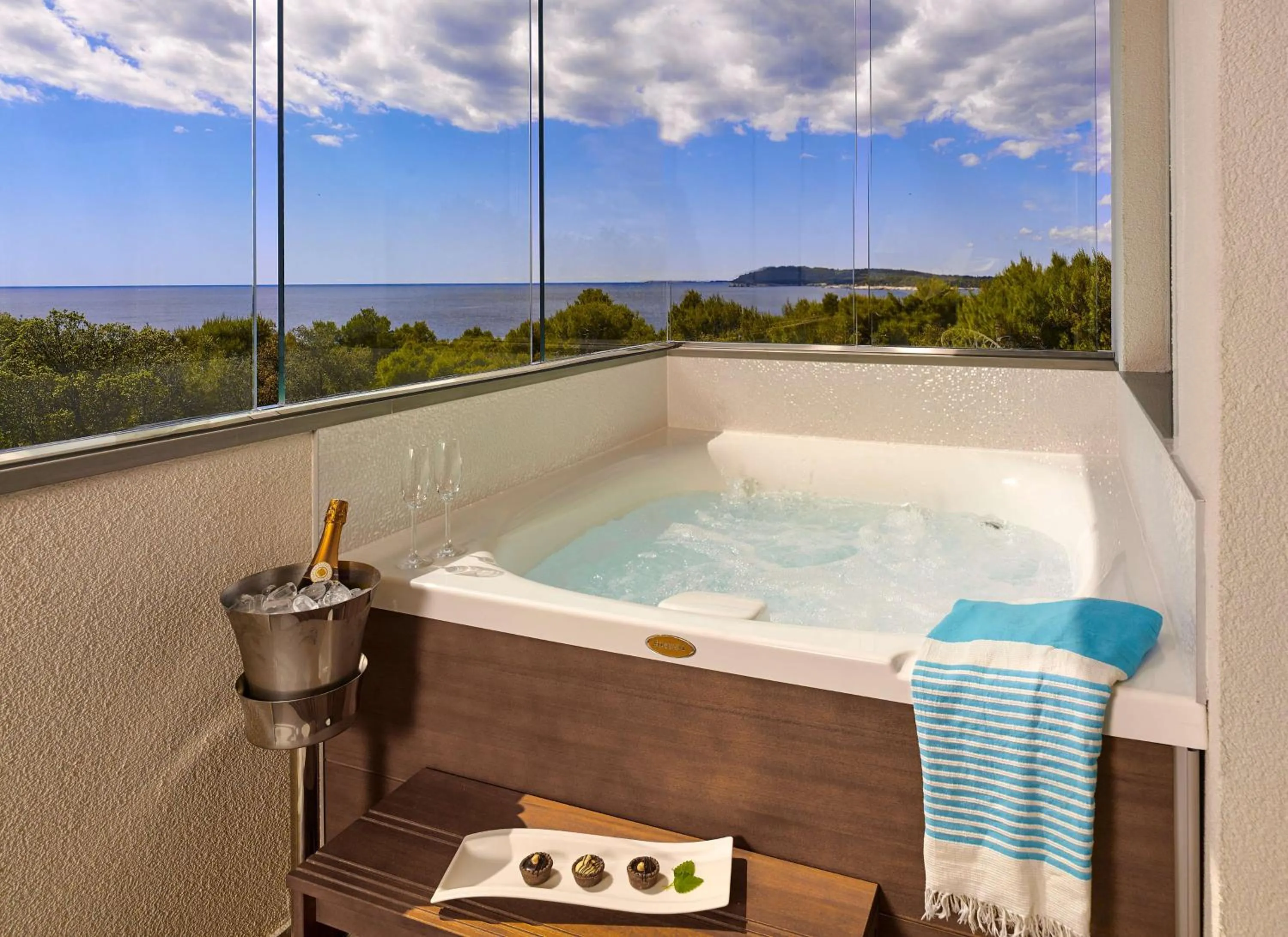 Hot Tub in Park Plaza Arena Pula