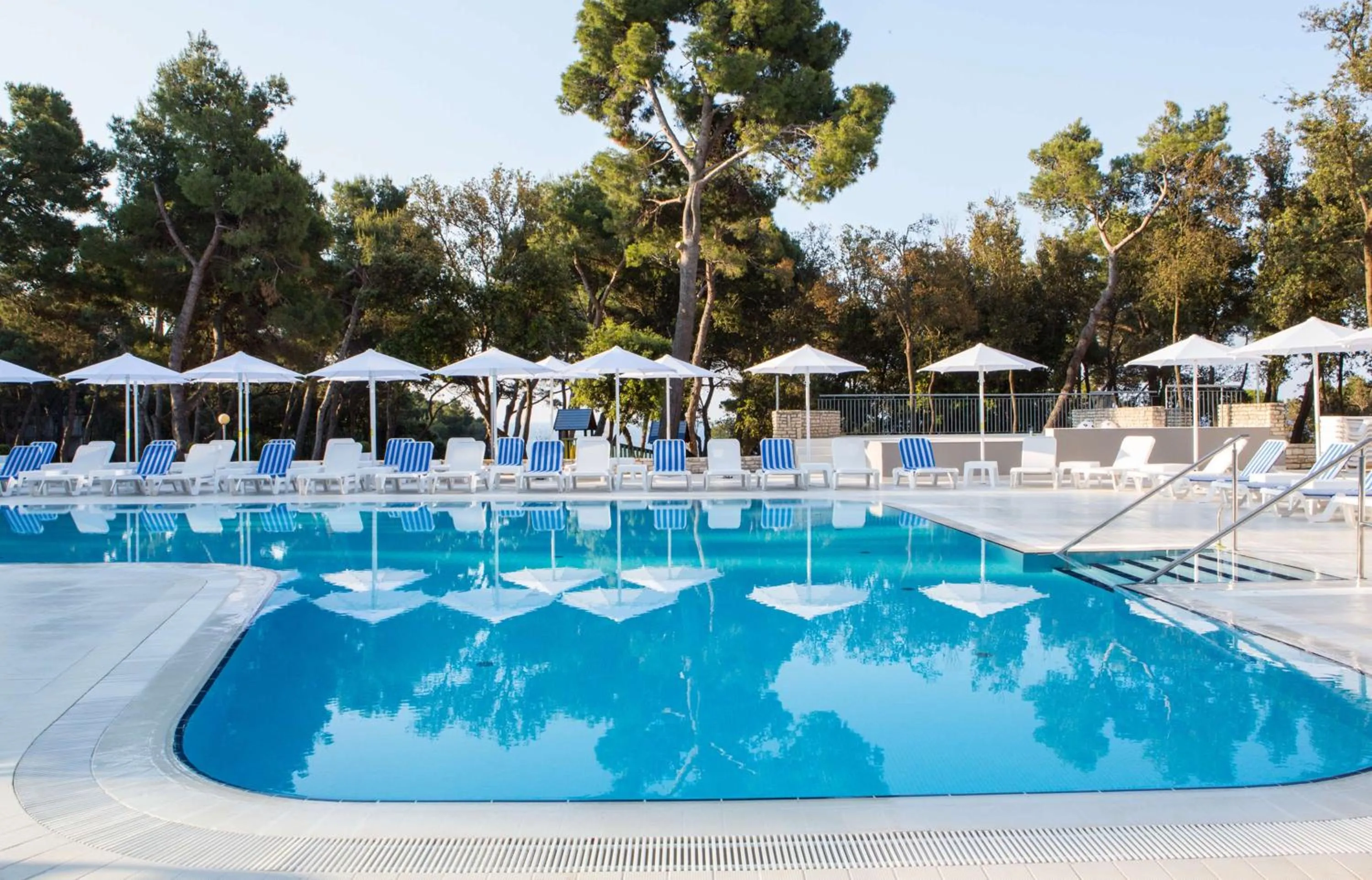 Pool view in Park Plaza Arena Pula