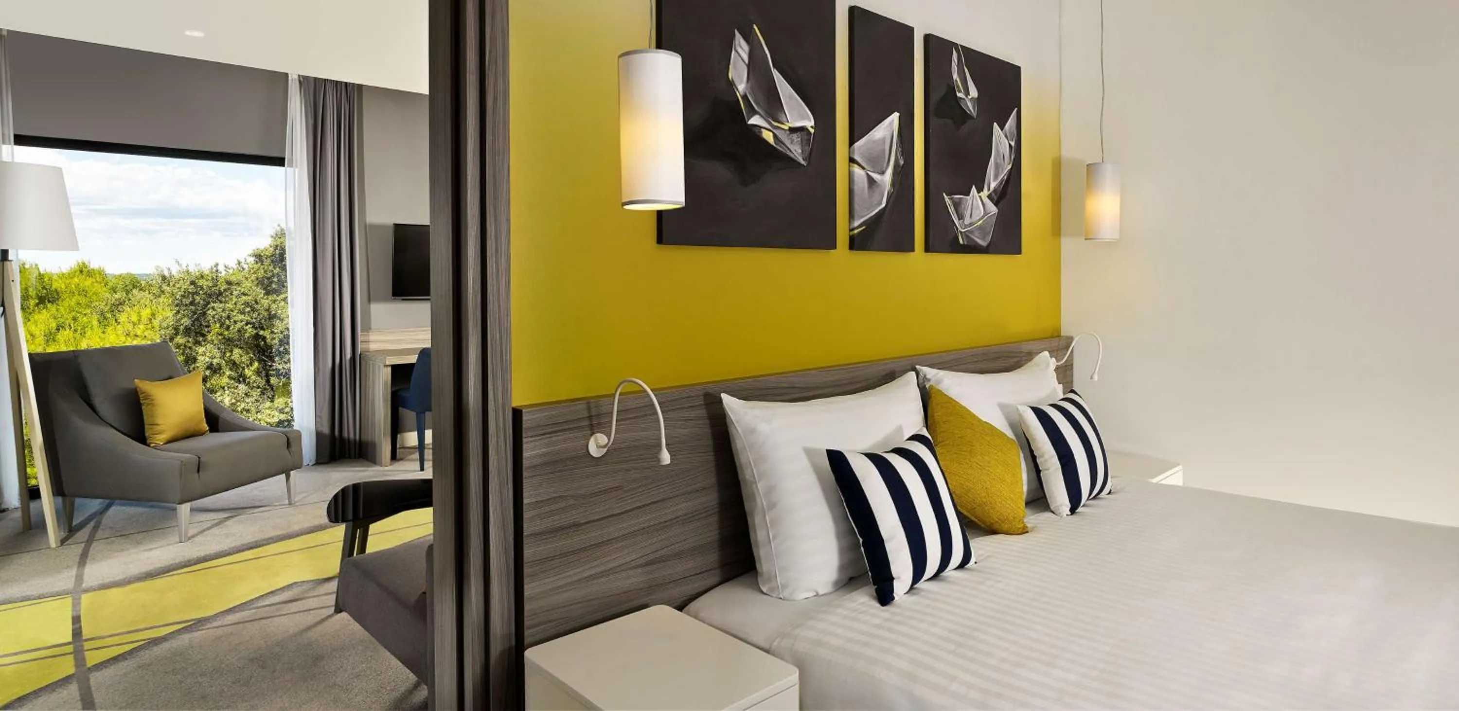 Bedroom, Bed in Park Plaza Arena Pula