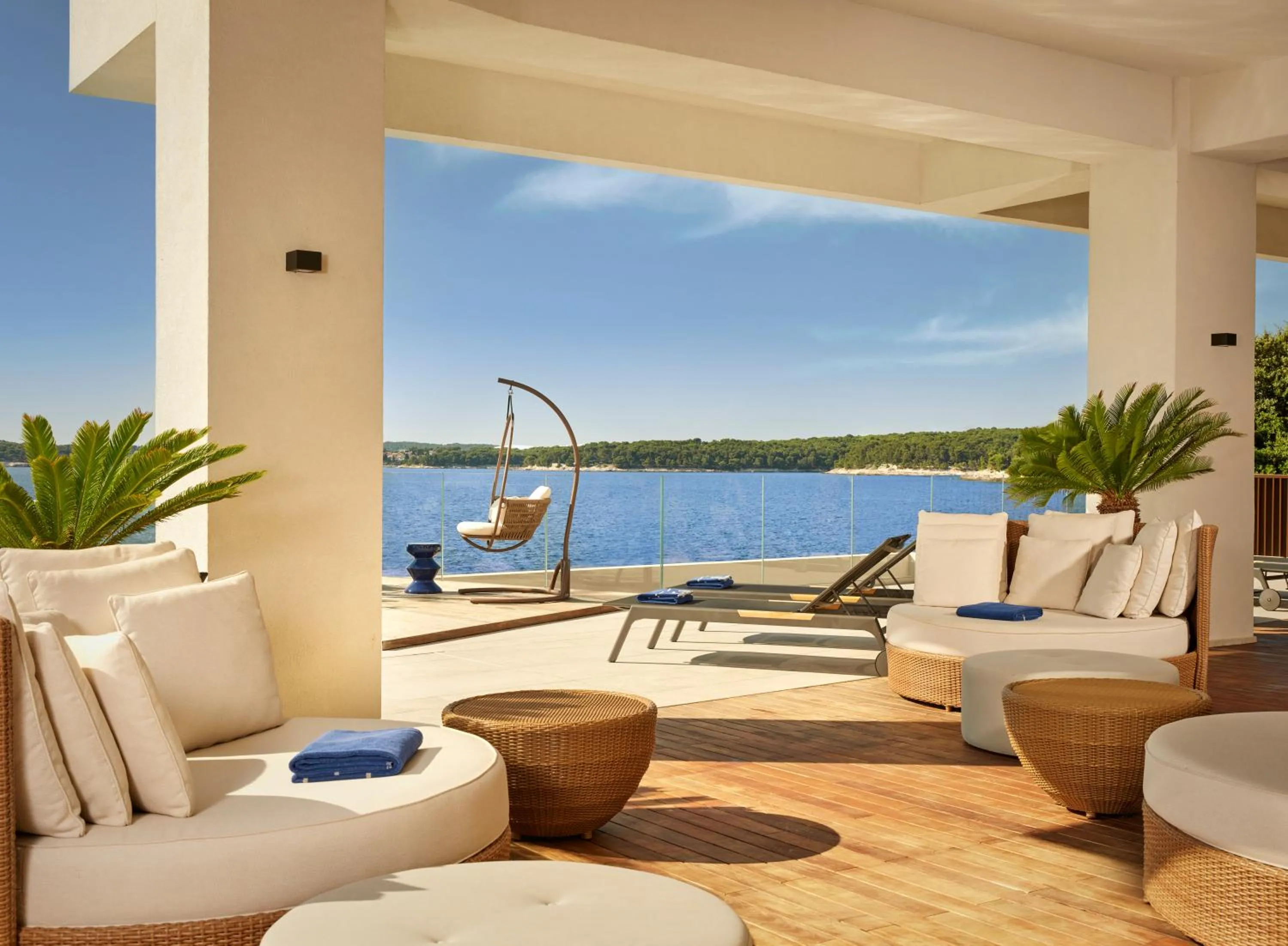 Swimming pool in Grand Hotel Brioni Pula, A Radisson Collection Hotel