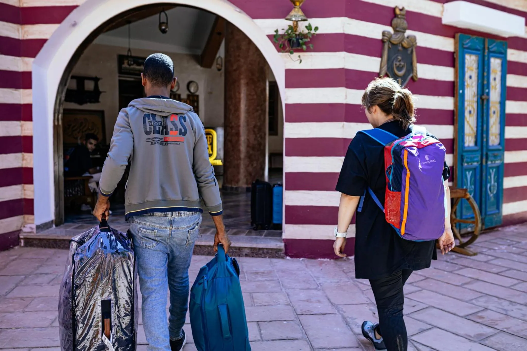group of guests in Tuya Hotel