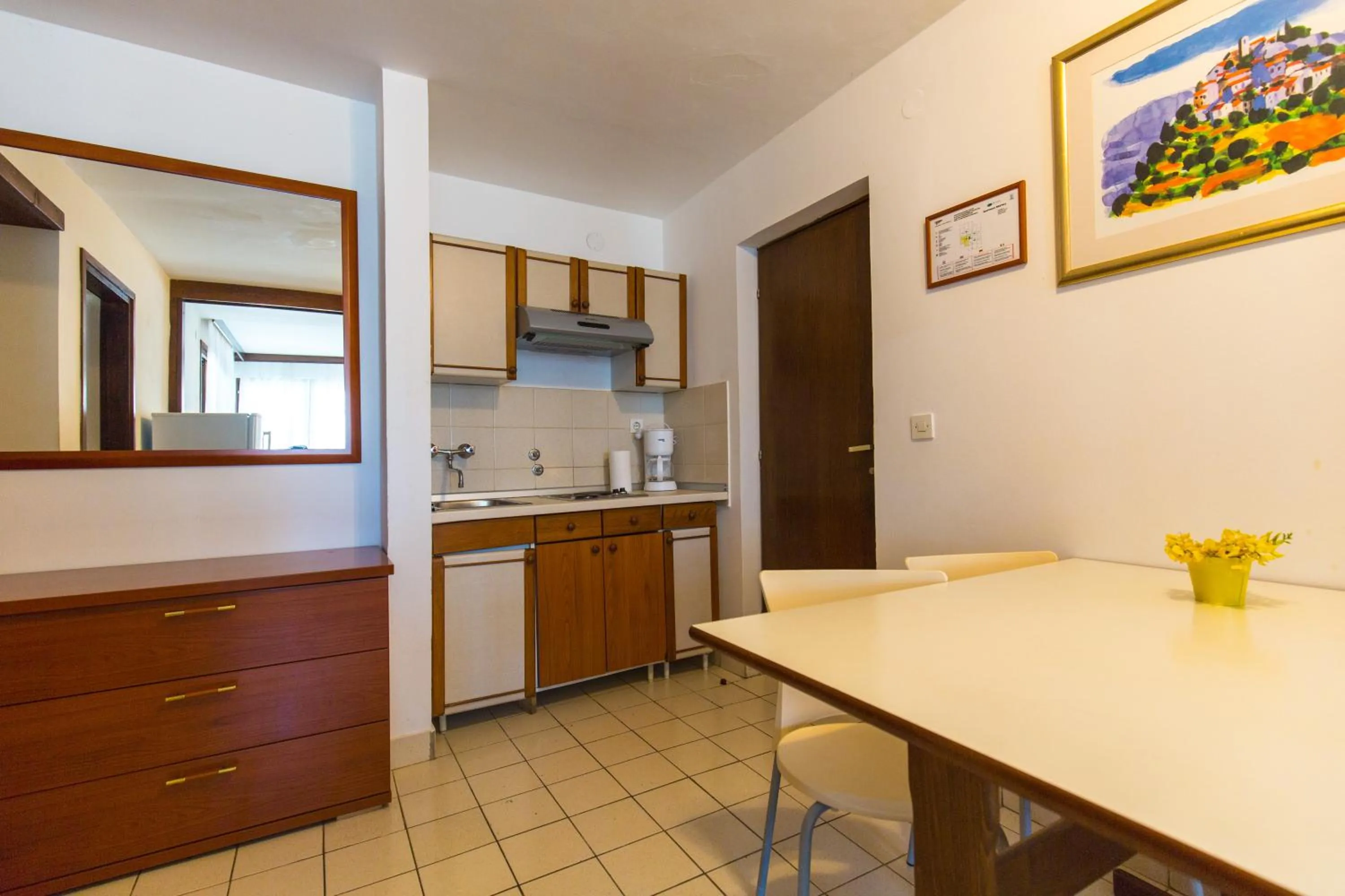 Kitchen or kitchenette in Horizont Resort