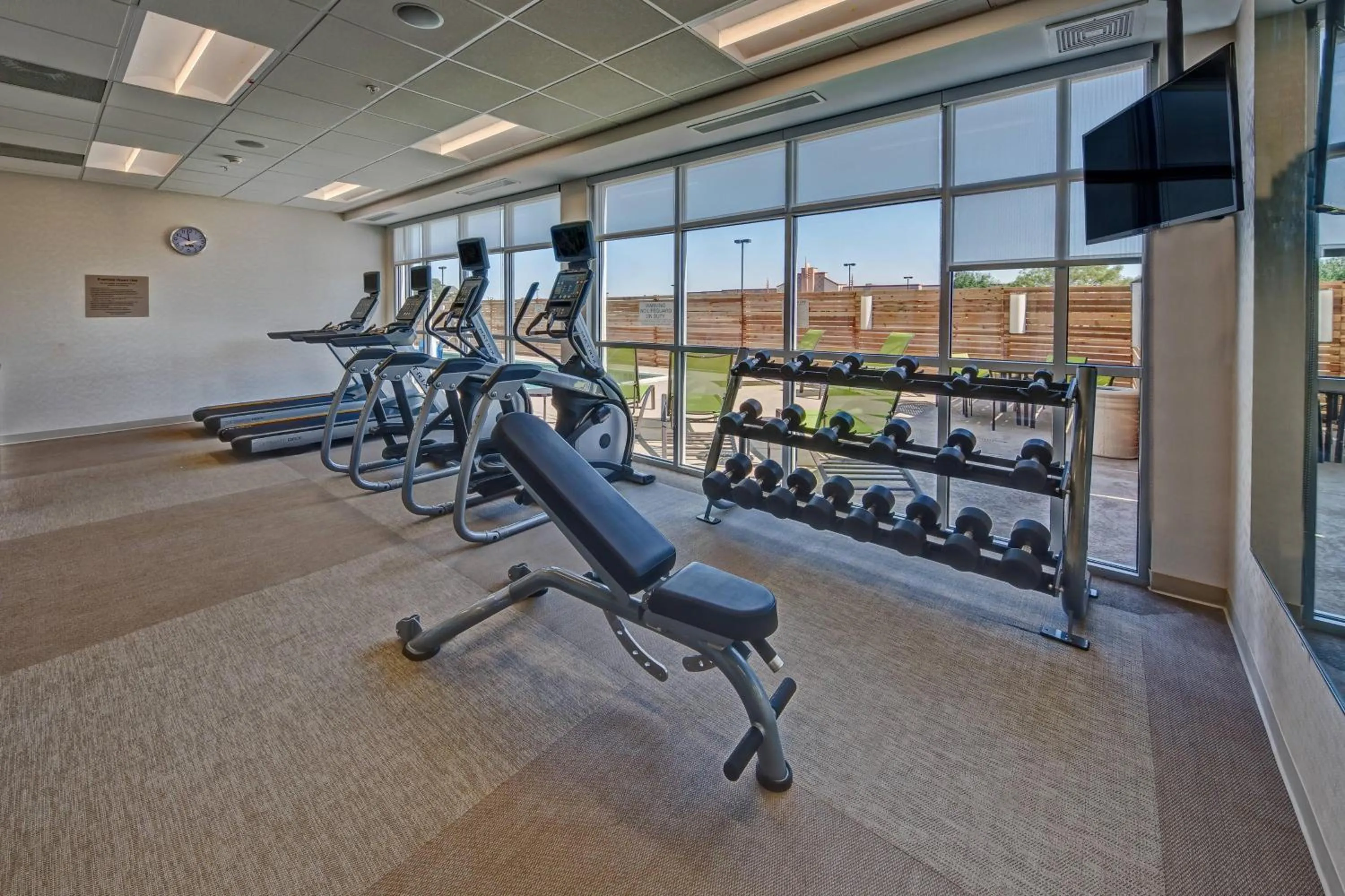 Fitness centre/facilities in SpringHill Suites by Marriott Amarillo