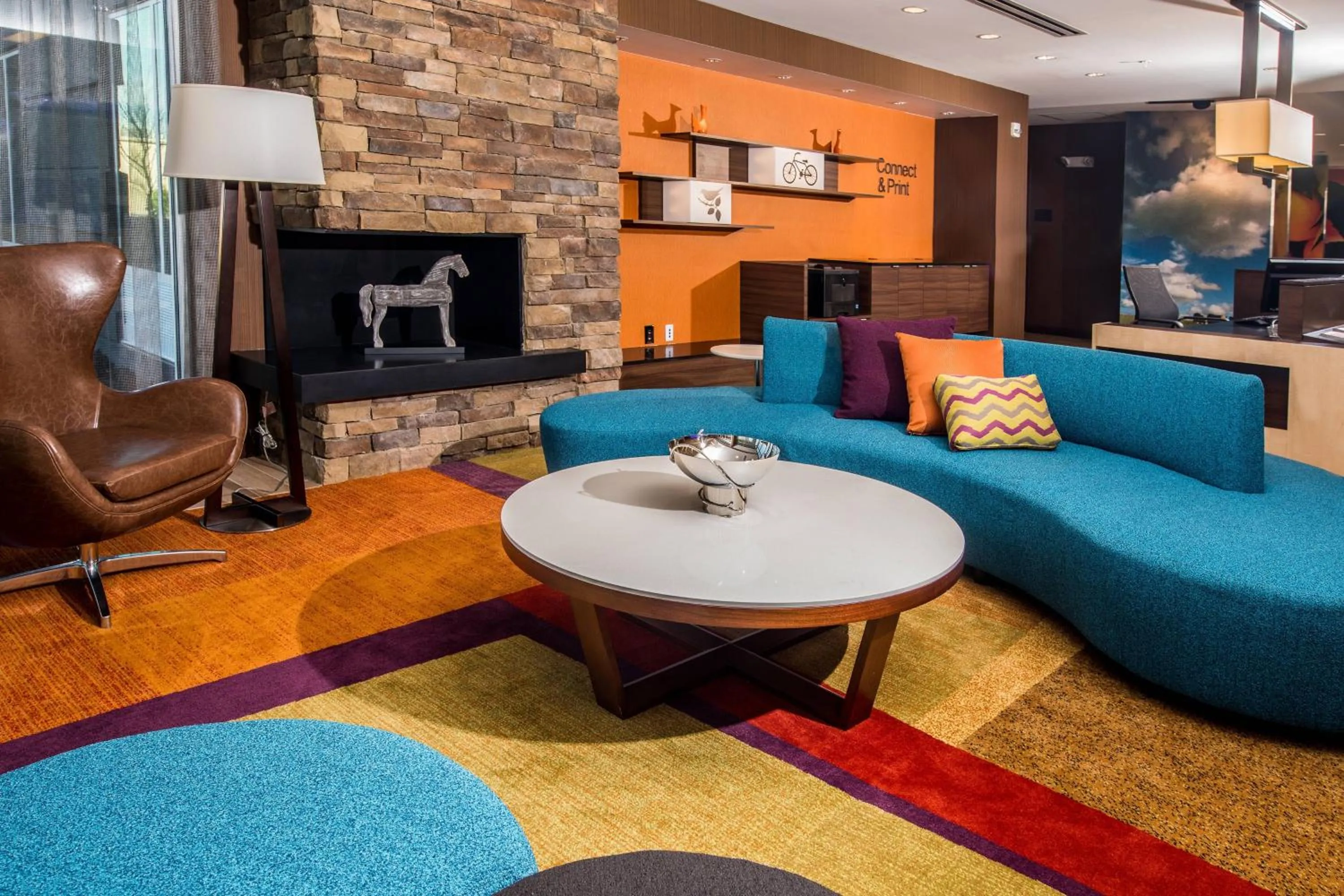Lobby or reception in Fairfield Inn & Suites by Marriott Florence I-20