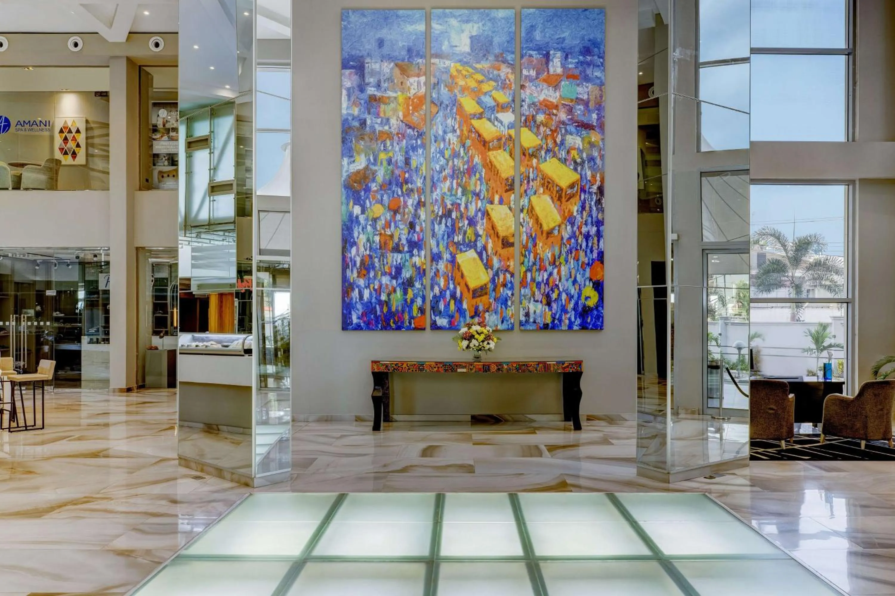 Facade/entrance in Radisson Blu Lagos Ikeja