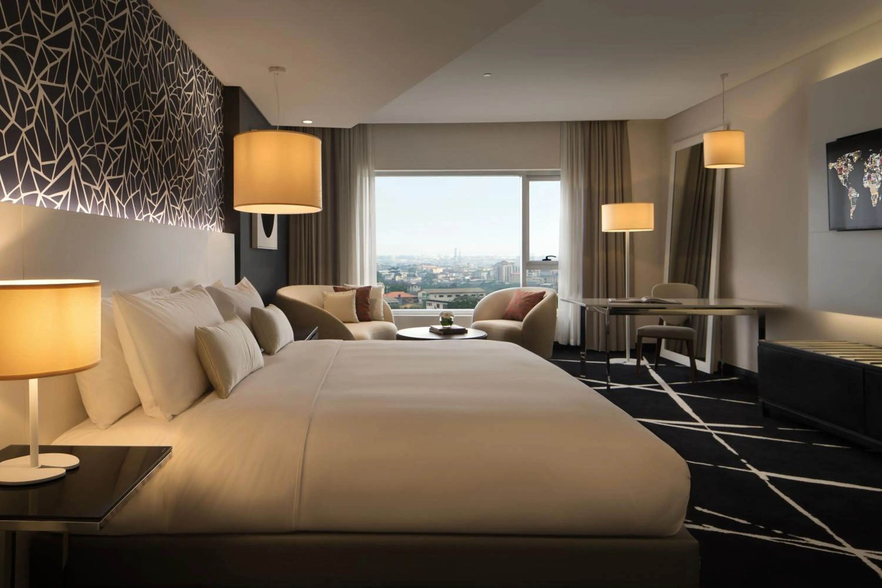 City view, Bed in Radisson Blu Lagos Ikeja